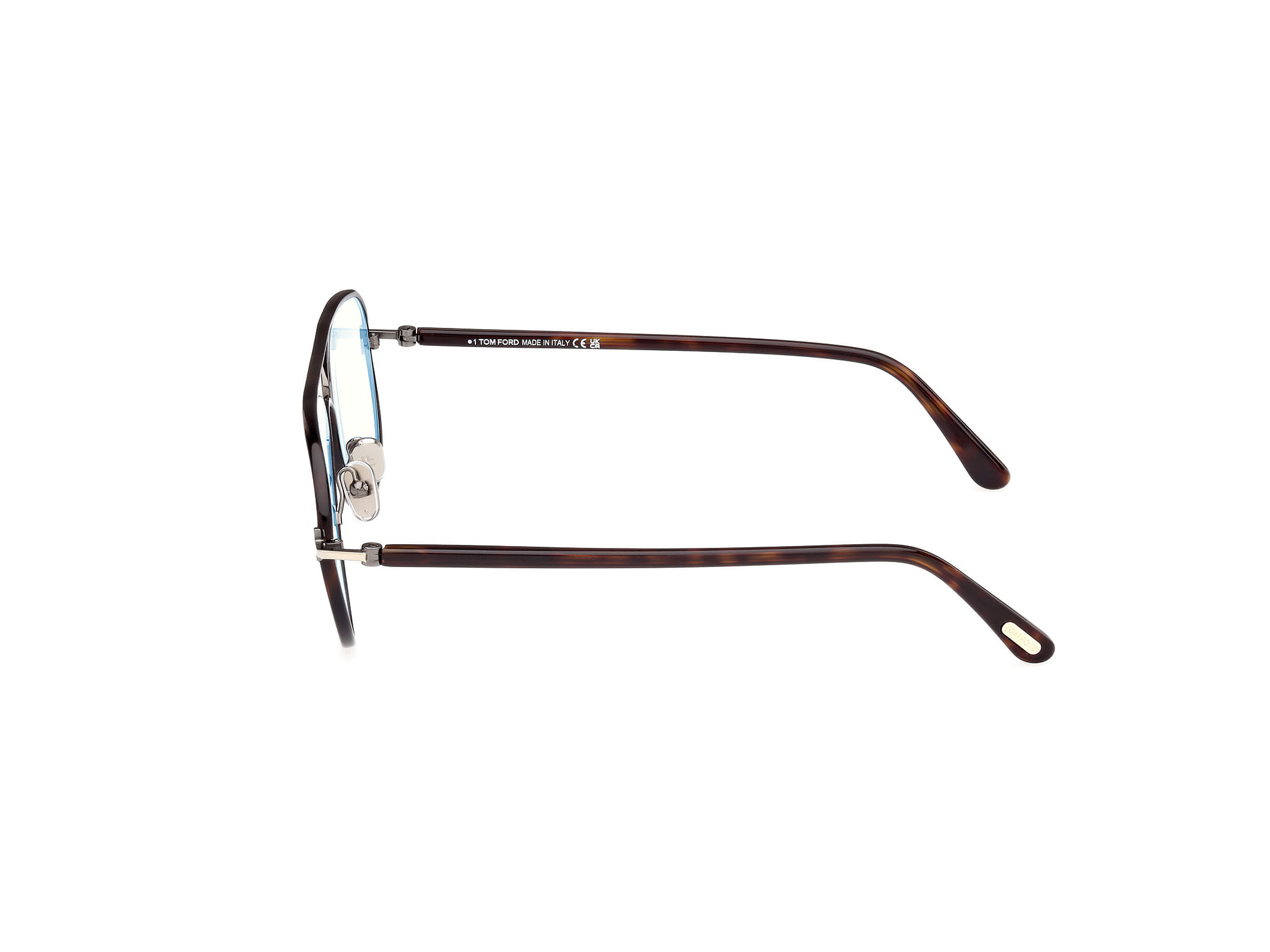 Tomford FT5897-B Frame Havana Male Full Shell Frame — Havana frame — view 2
