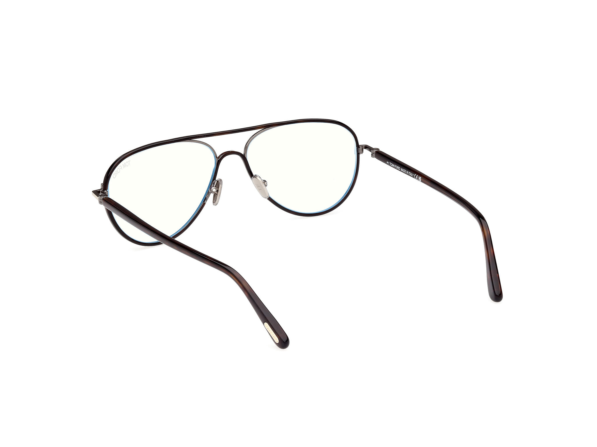 Tomford FT5897-B Frame Havana Male Full Shell Frame — Havana frame — view 3