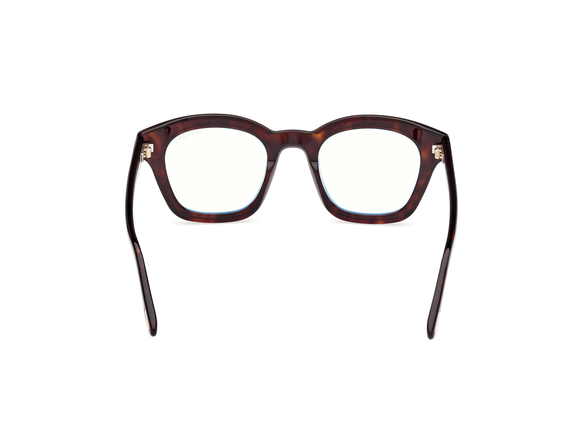 Tomford FT5961-B Frame Havana Unisex Full Shell Frame — Havana frame — view 4