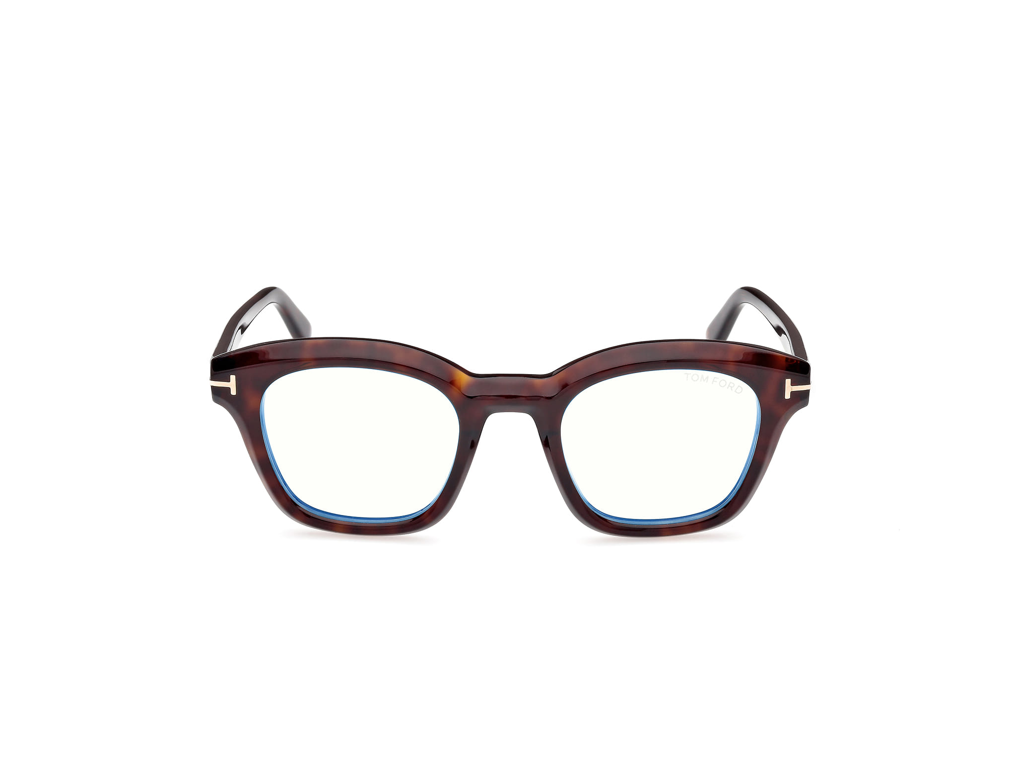 Tomford FT5961-B Frame Havana Unisex Full Shell Frame — Havana frame — view 8