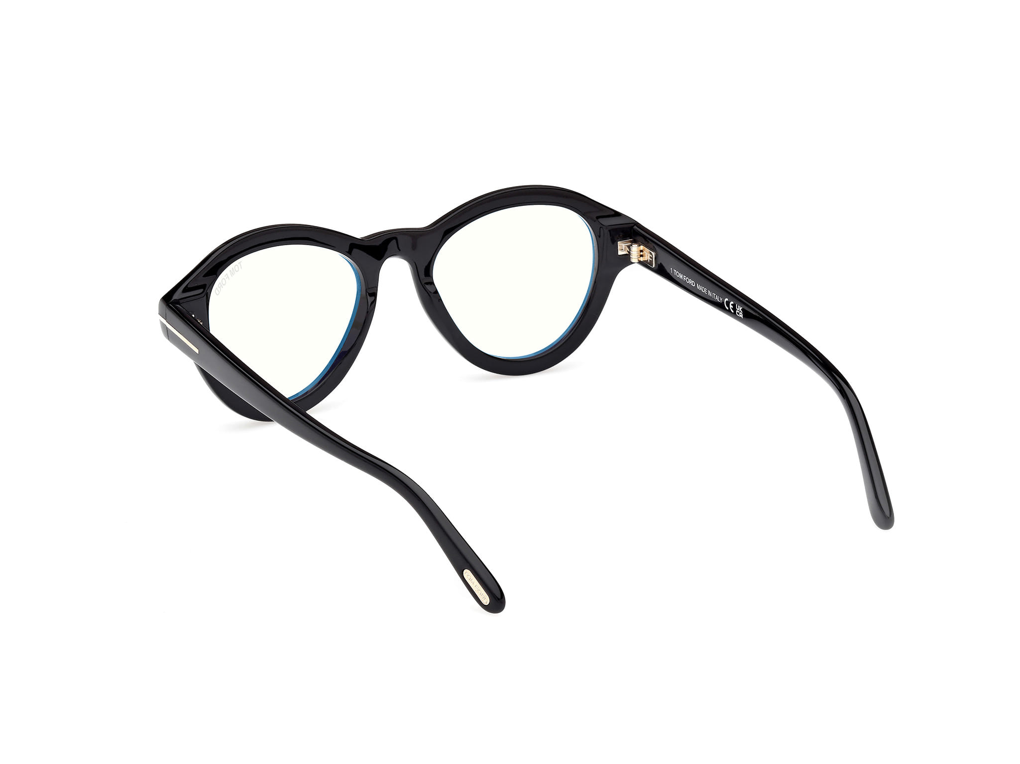 Tomford FT5962-B Frame Black Unisex Full Shell Frame — Black frame — view 3