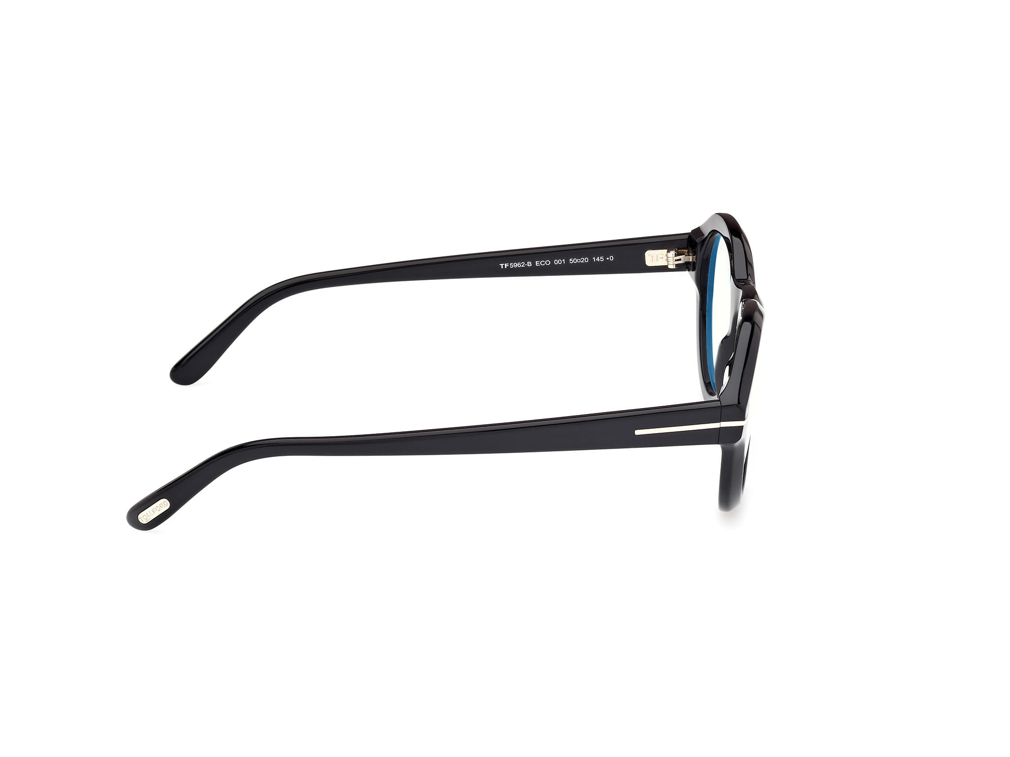 Tomford FT5962-B Frame Black Unisex Full Shell Frame — Black frame — view 6