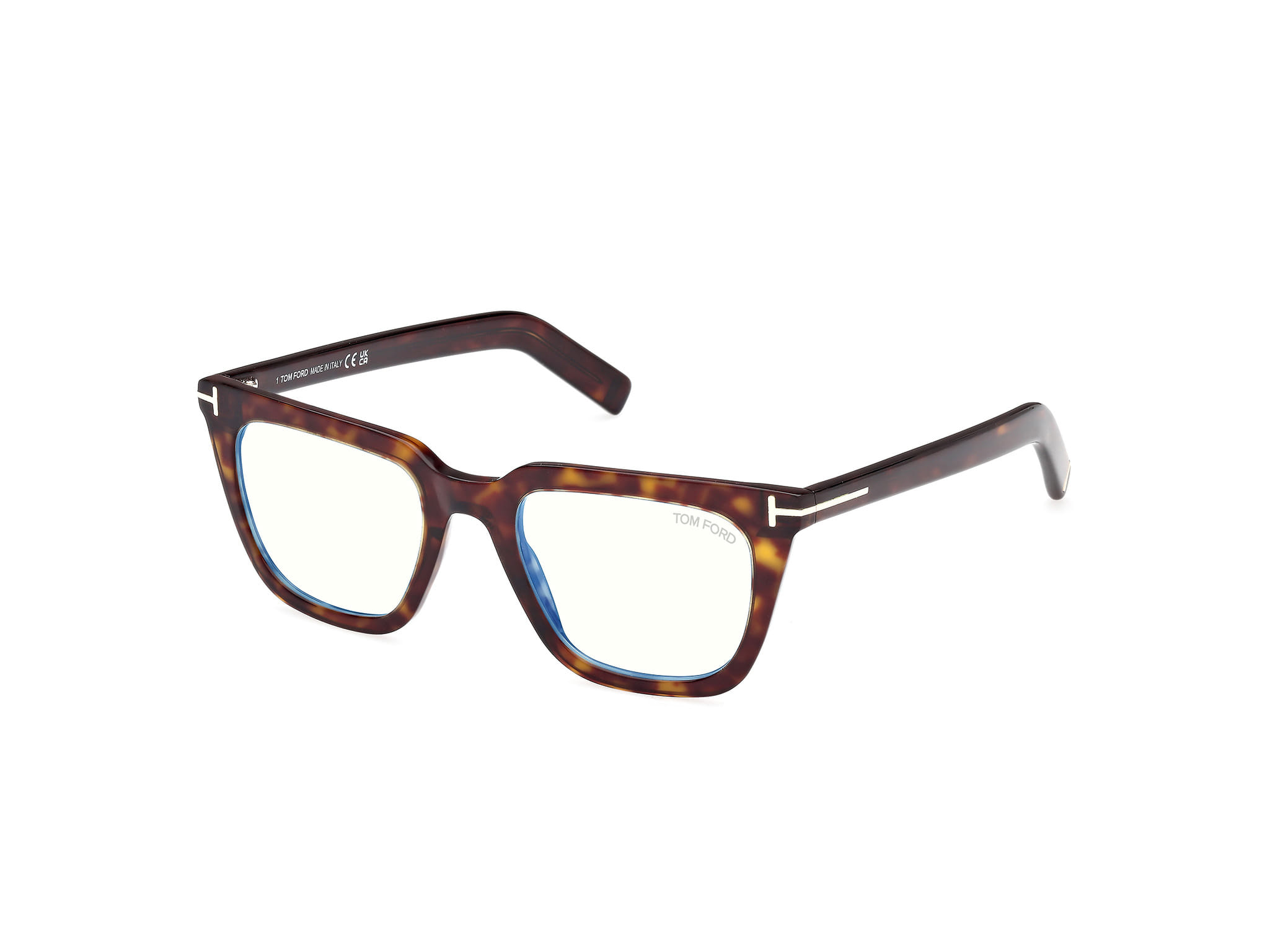 Tomford FT5963-B Frame Havana Male Full Shell — Havana frame