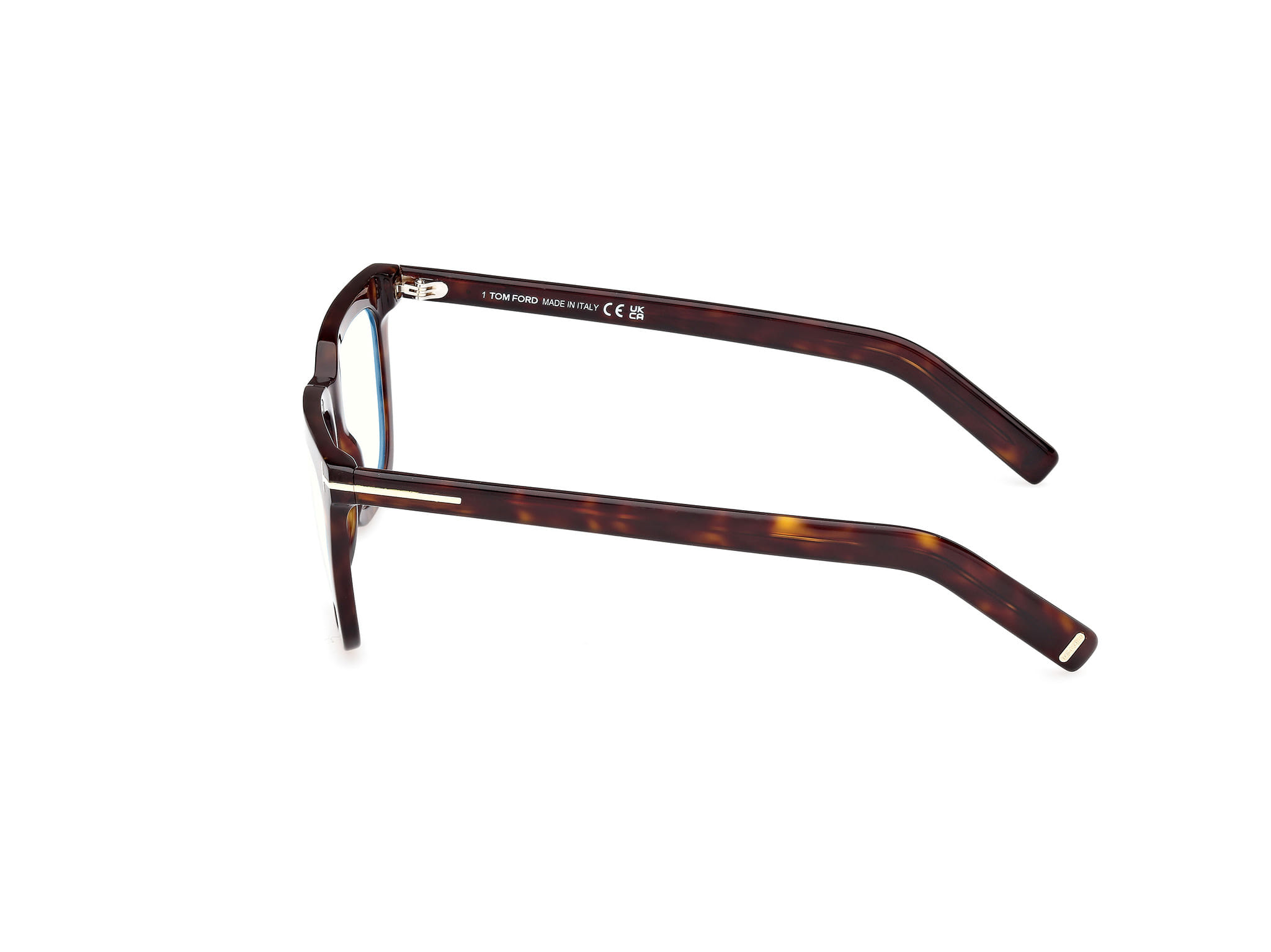 Tomford FT5963-B Frame Havana Male Full Shell Frame — Havana frame — view 2
