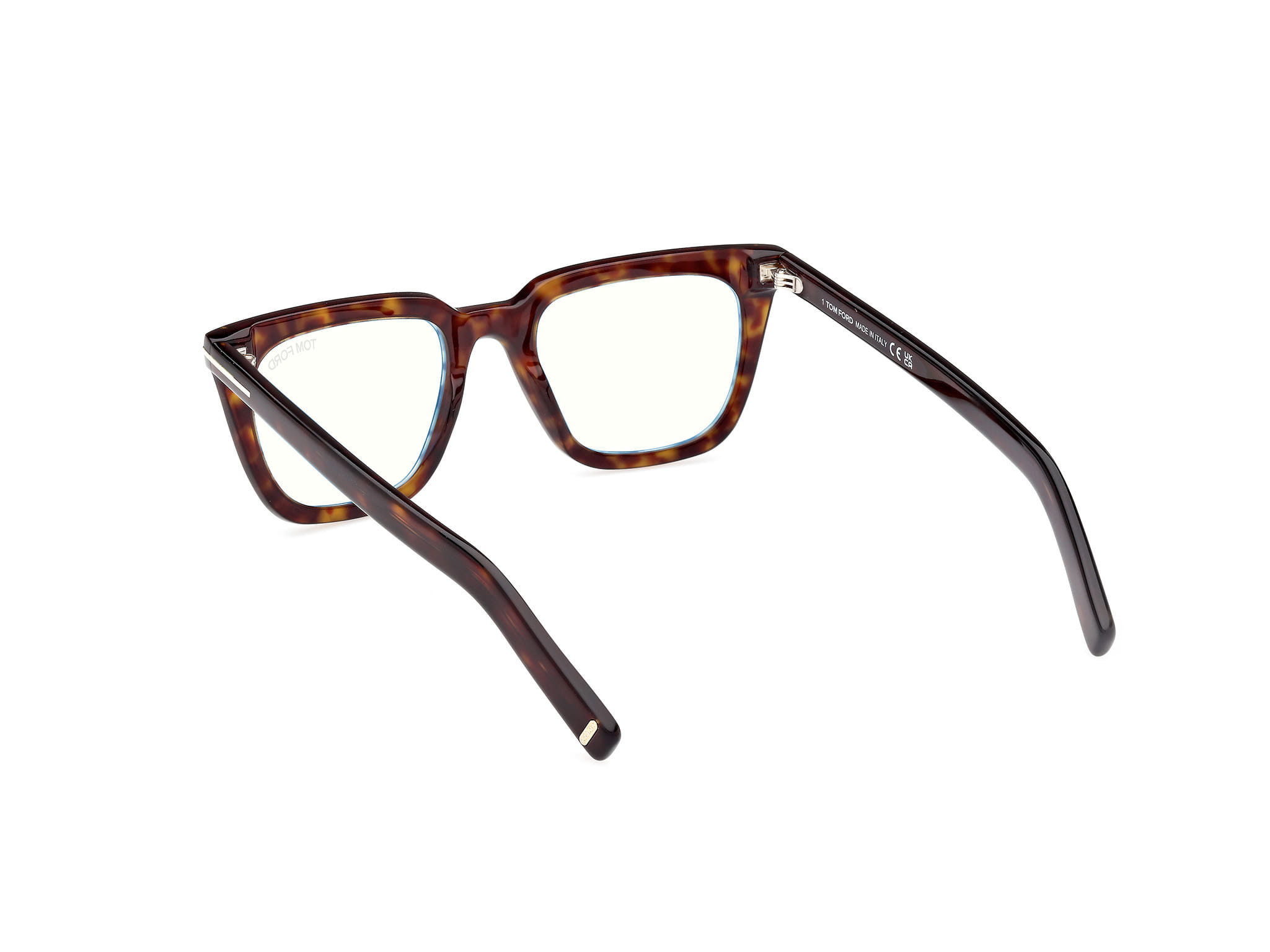 Tomford FT5963-B Frame Havana Male Full Shell Frame — Havana frame — view 3