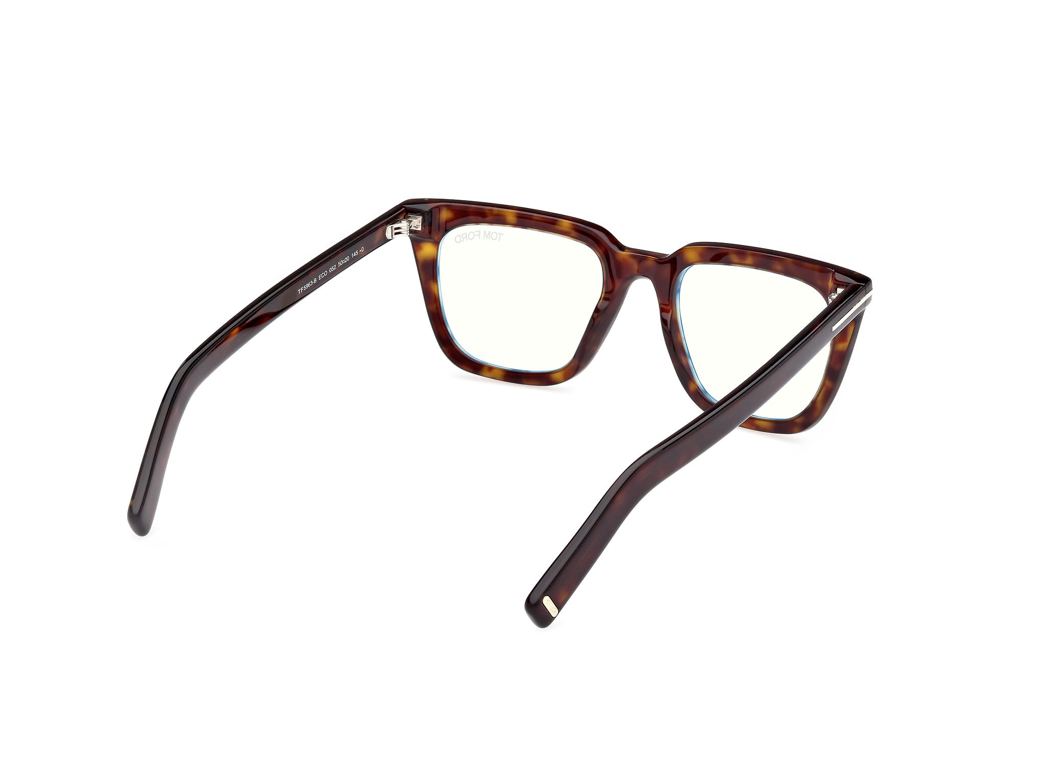 Tomford FT5963-B Frame Havana Male Full Shell Frame — Havana frame — view 5