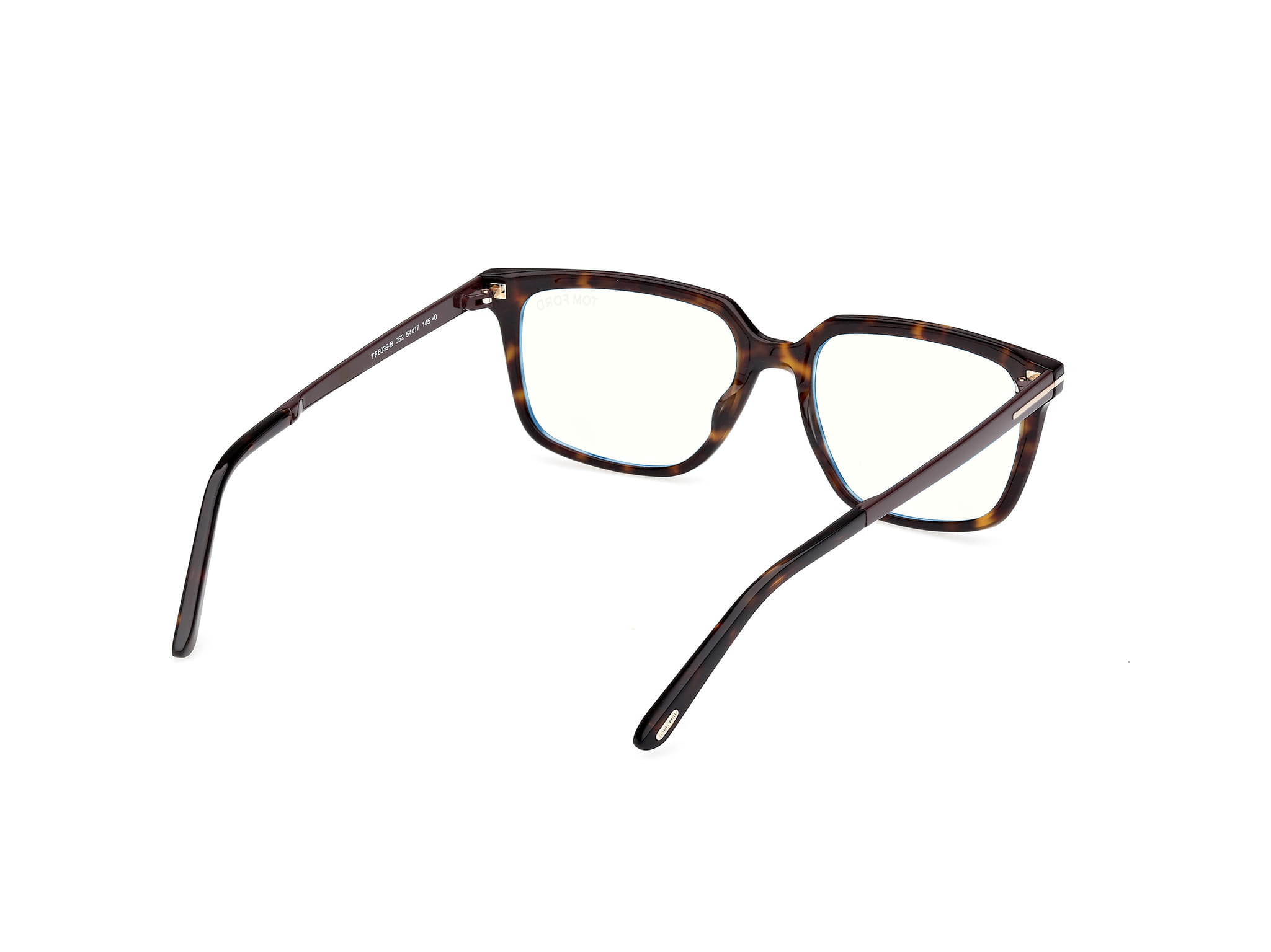 Tomford FT6039-B Frame Havana Male Full Metal Frame — Havana frame — view 5