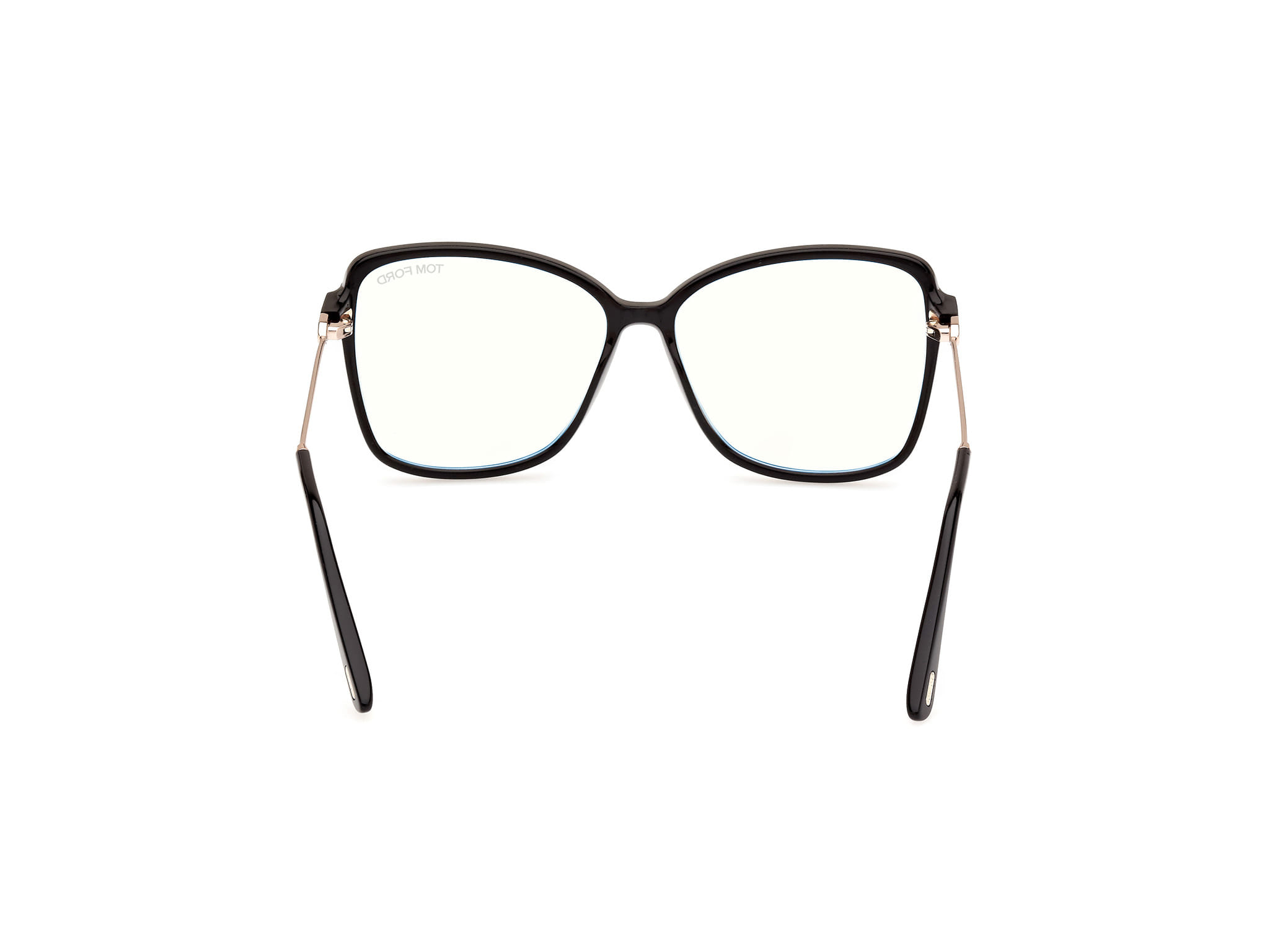 Tomford FT5953-B Frame Black Female Full Metal Frame — Black frame — view 4