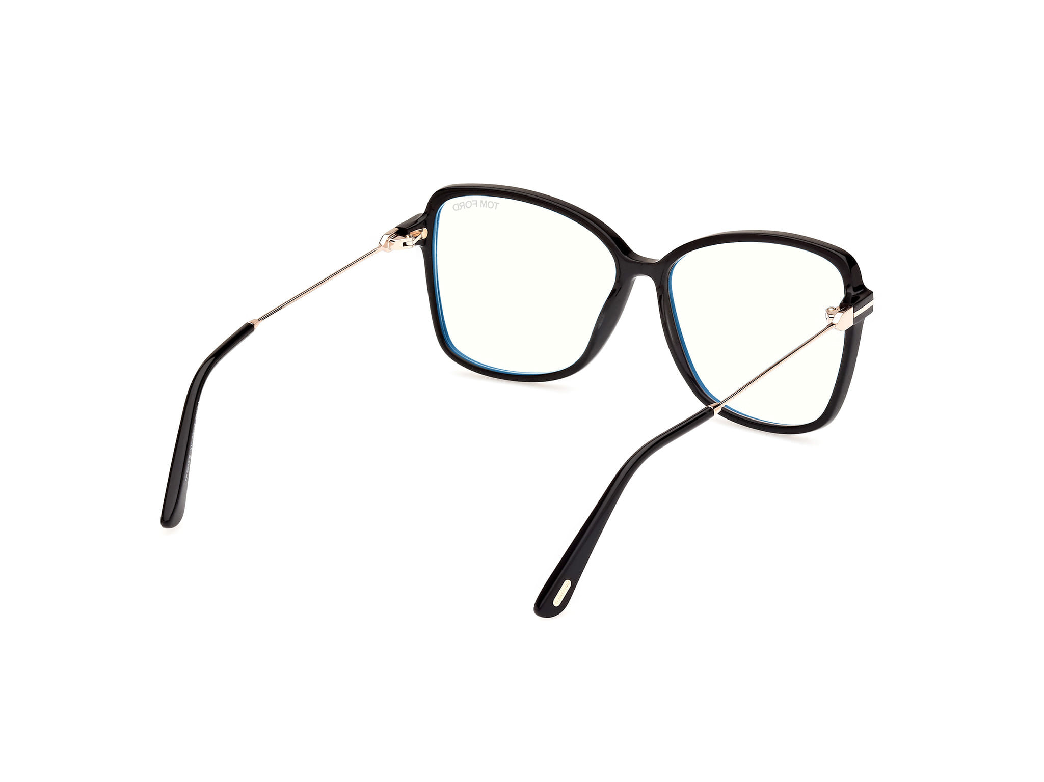 Tomford FT5953-B Frame Black Female Full Metal Frame — Black frame — view 5