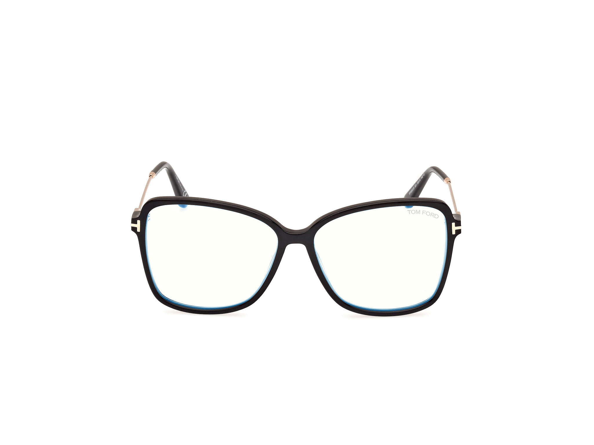 Tomford FT5953-B Frame Black Female Full Metal Frame — Black frame — view 8