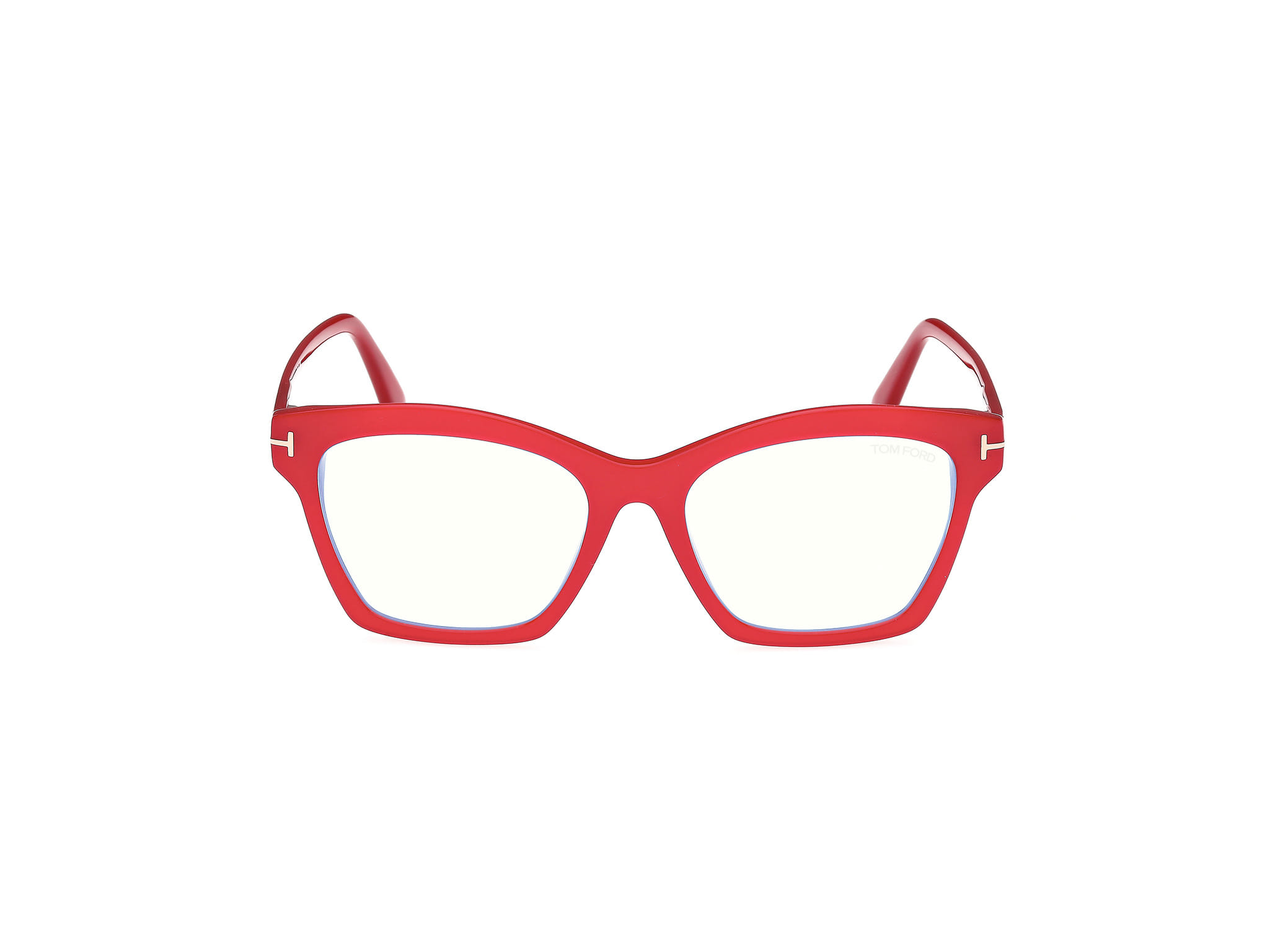 Tomford FT5965-B Frame Maroon Female Full Shell Frame — Maroon frame — view 8