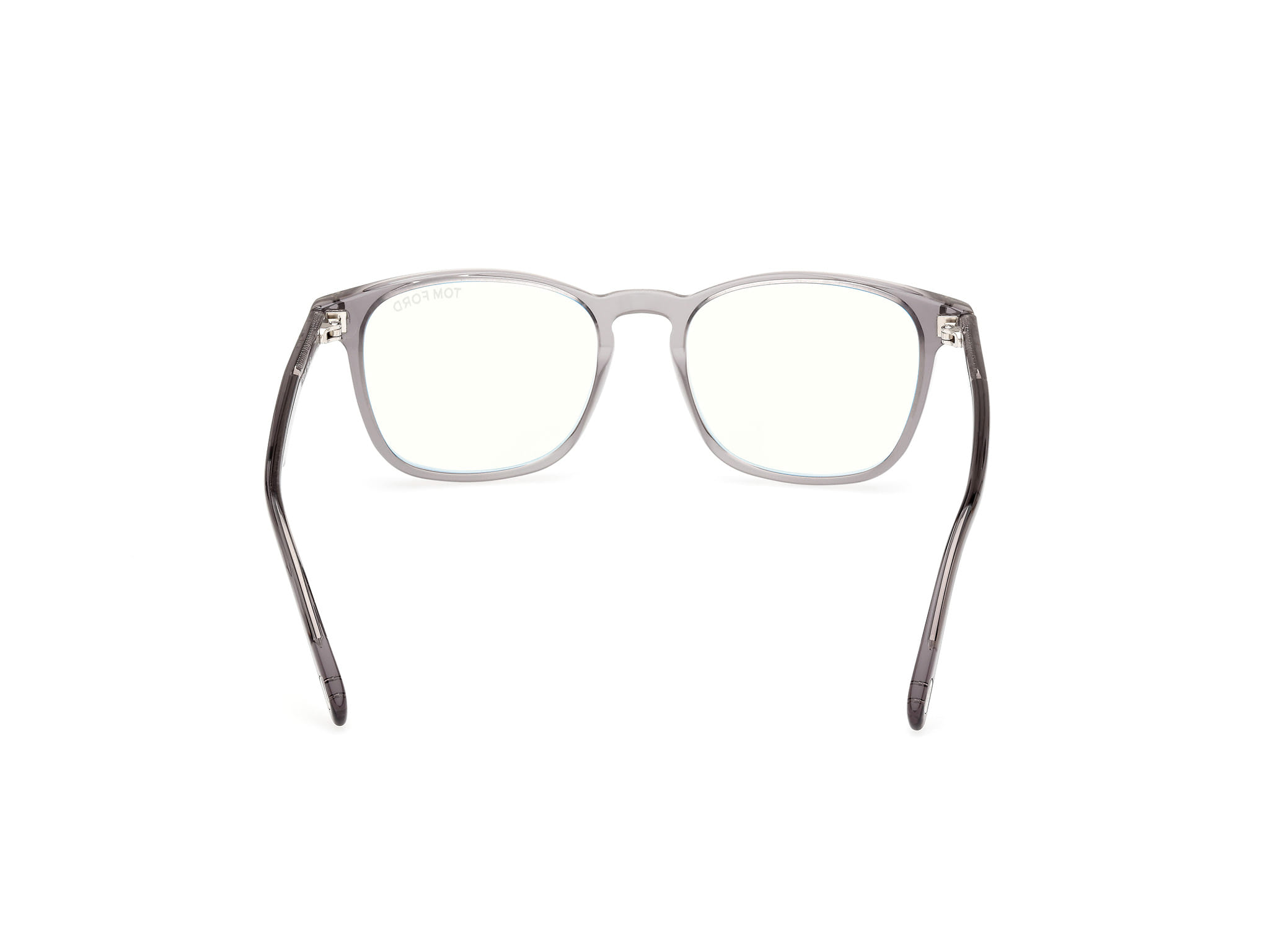 Tomford FT5960-B Frame Transparent Grey Male Full Shell Frame — Transparent Grey frame — view 4