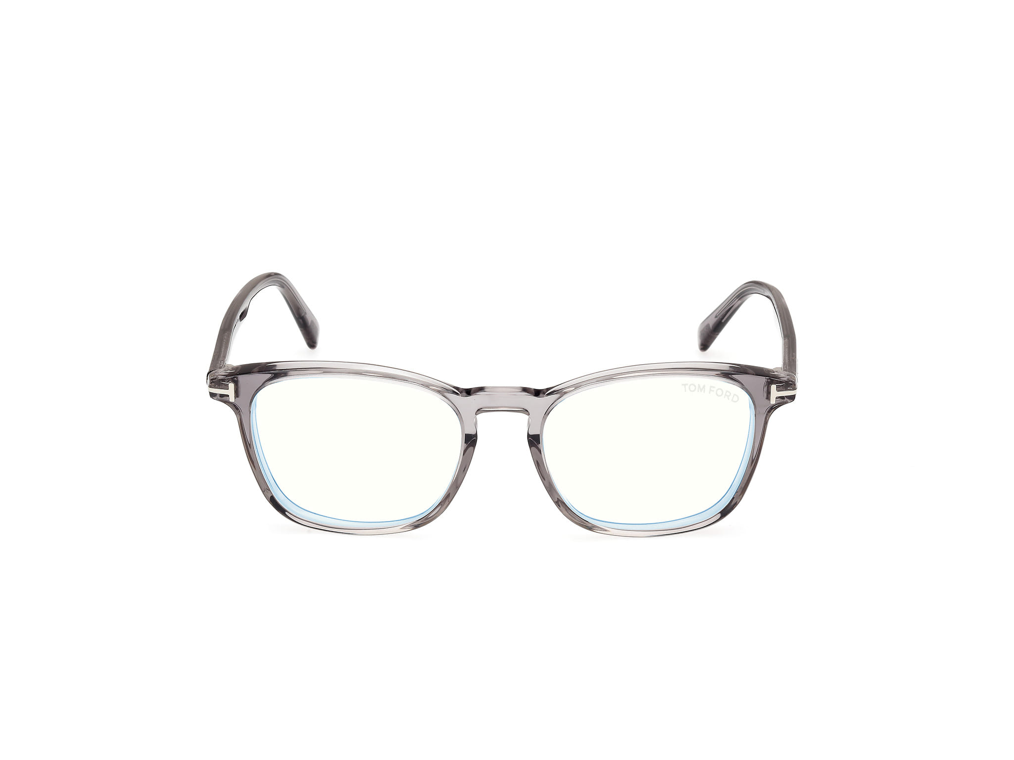 Tomford FT5960-B Frame Transparent Grey Male Full Shell Frame — Transparent Grey frame — view 8