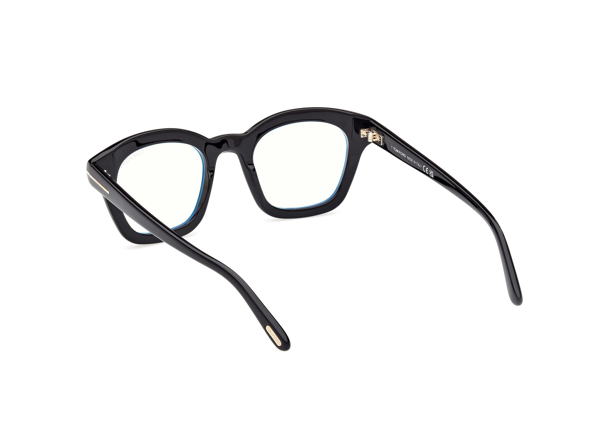 Tomford FT5961-B Frame Black Male Full Shell Frame — Black frame — view 3