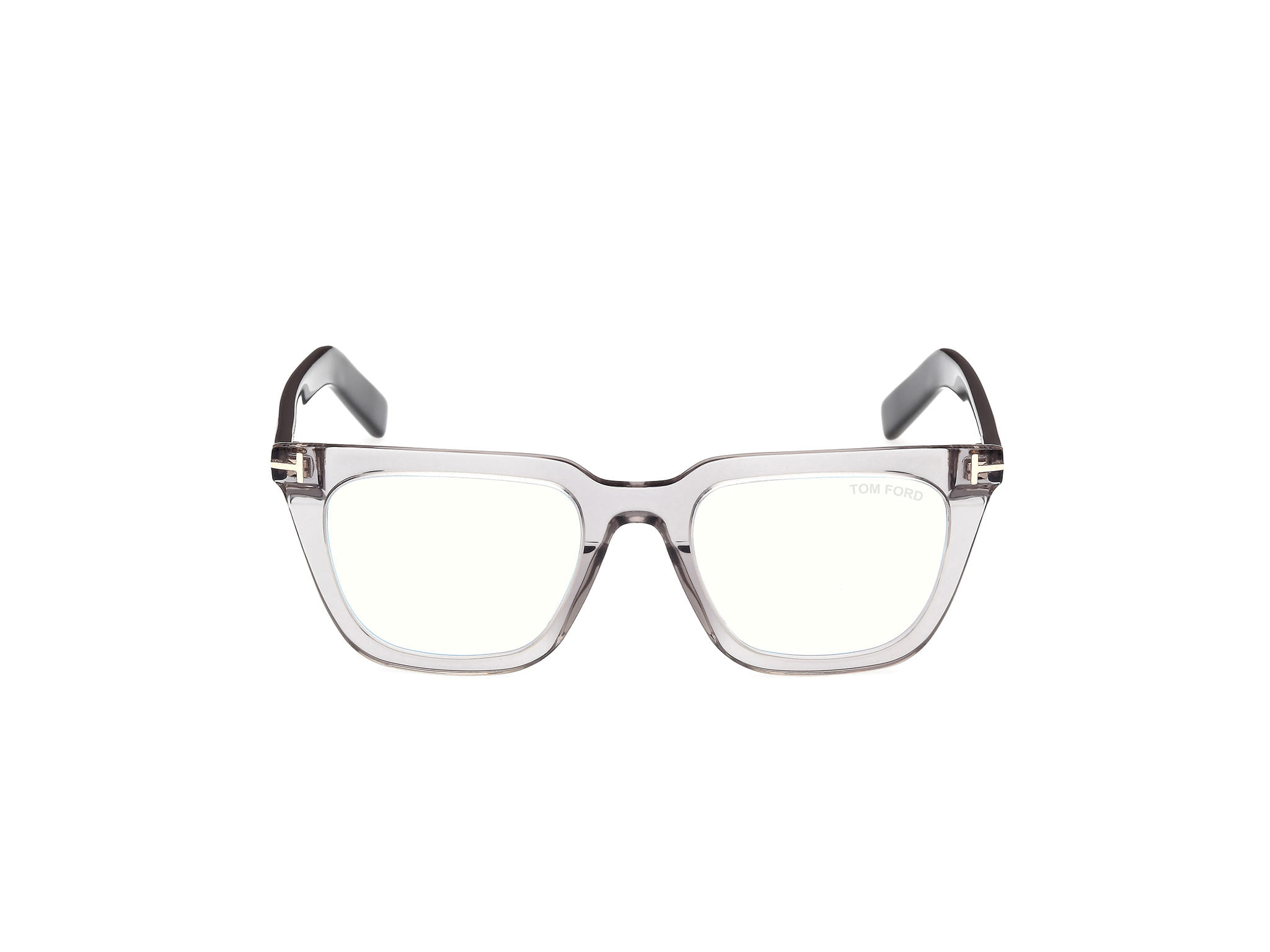 Tomford FT5963-B Frame Transparent Grey Male Full Shell Frame — Transparent Grey frame — view 8