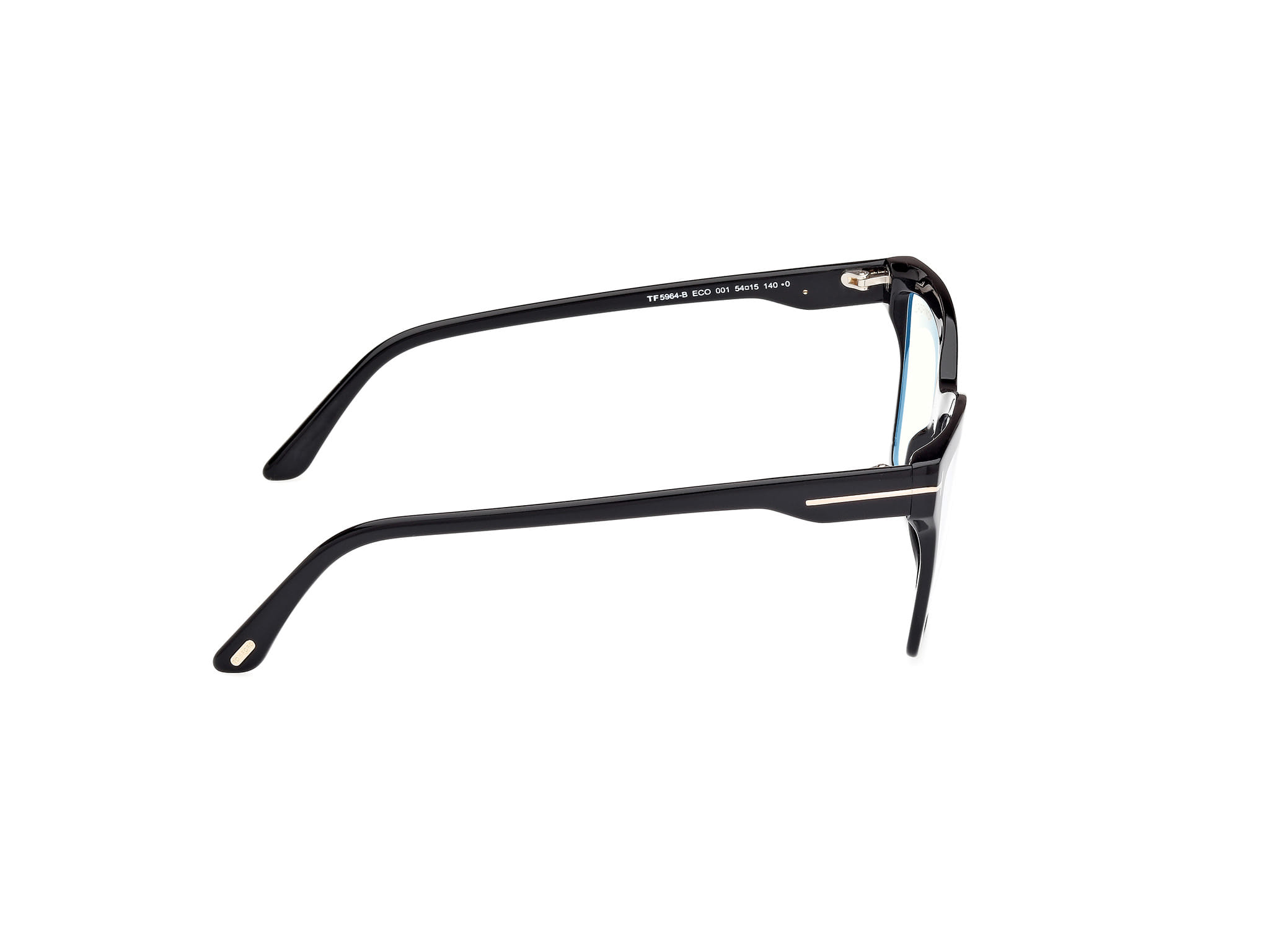 Tomford FT5964-B Frame Black Male Full Shell Frame — Black frame — view 6