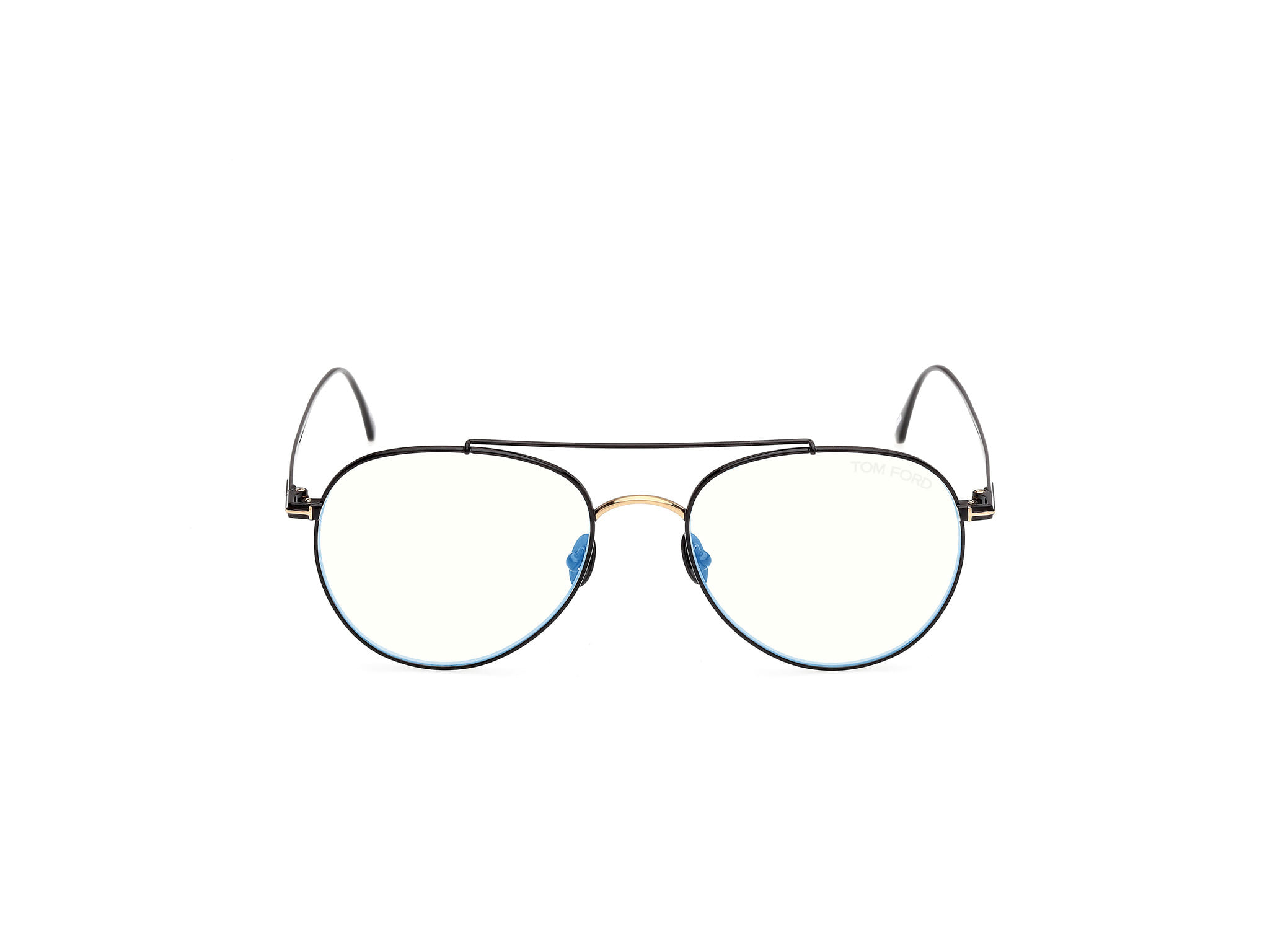 Tomford FT6040-B Frame Black Male Full Titanium Frame — Black frame — view 8