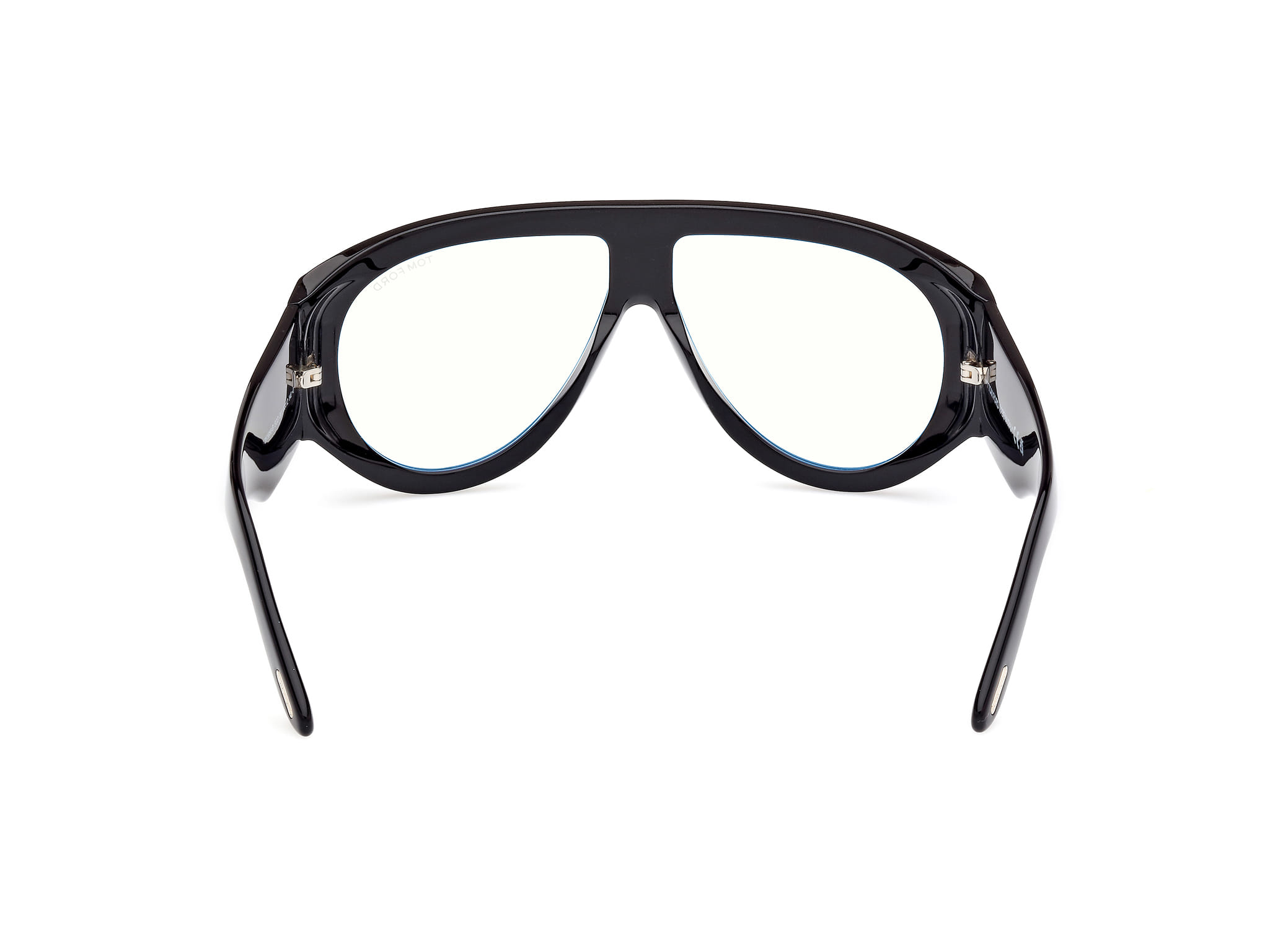 Tomford FT5958-B Frame Black Male Full Shell Frame — Black frame — view 4