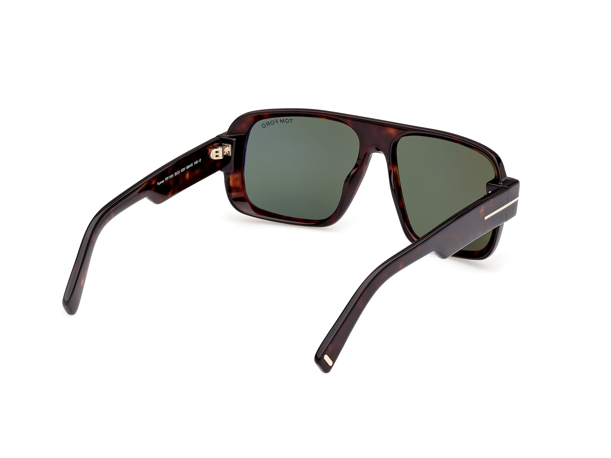 Tomford TF1101 Sunglass Havana Male Full Shell Sunglass — Havana frame — view 5