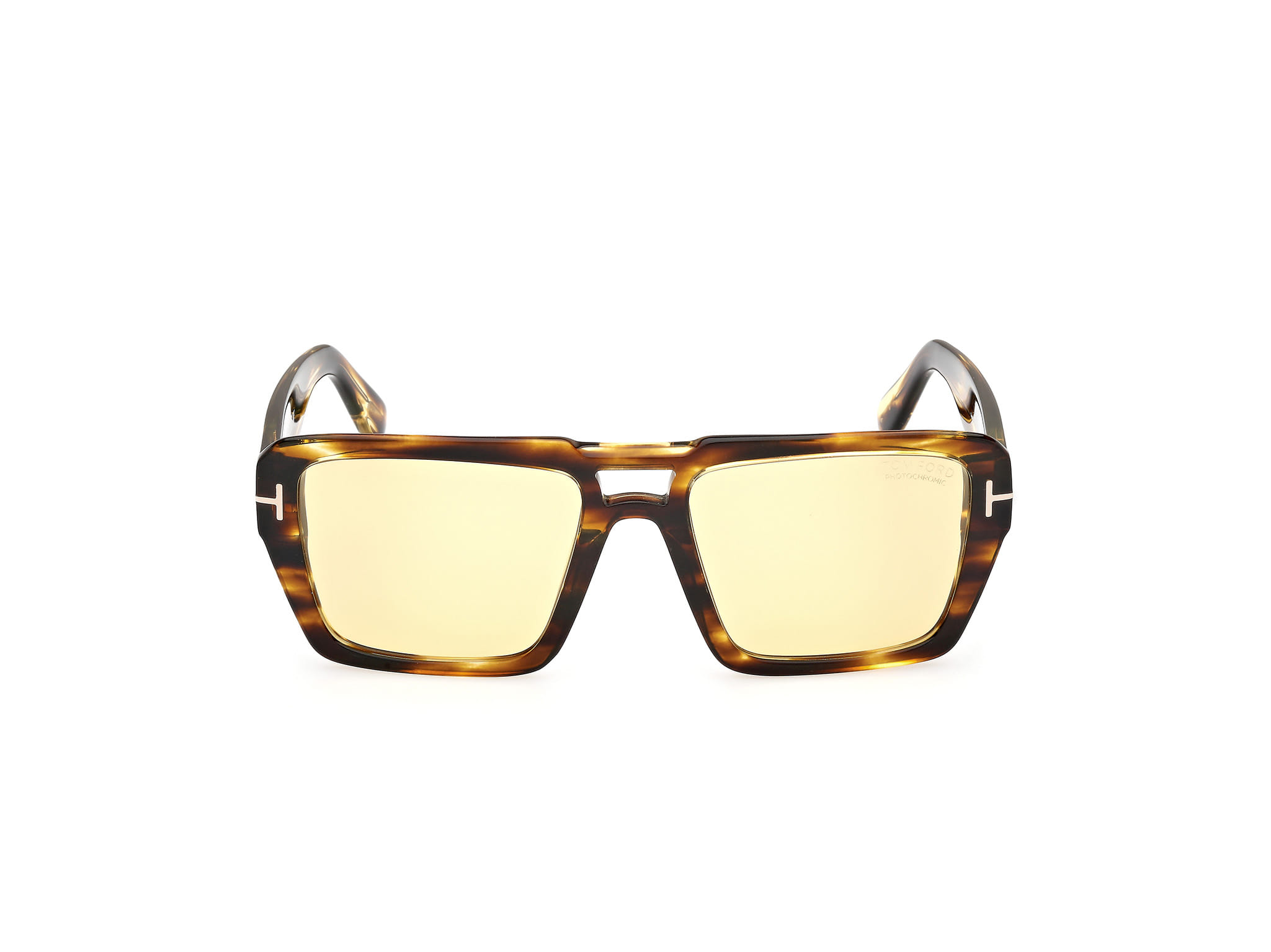 Tomford FT1153 Sunglass Havana Male Full Shell Sunglass — Havana frame — view 8