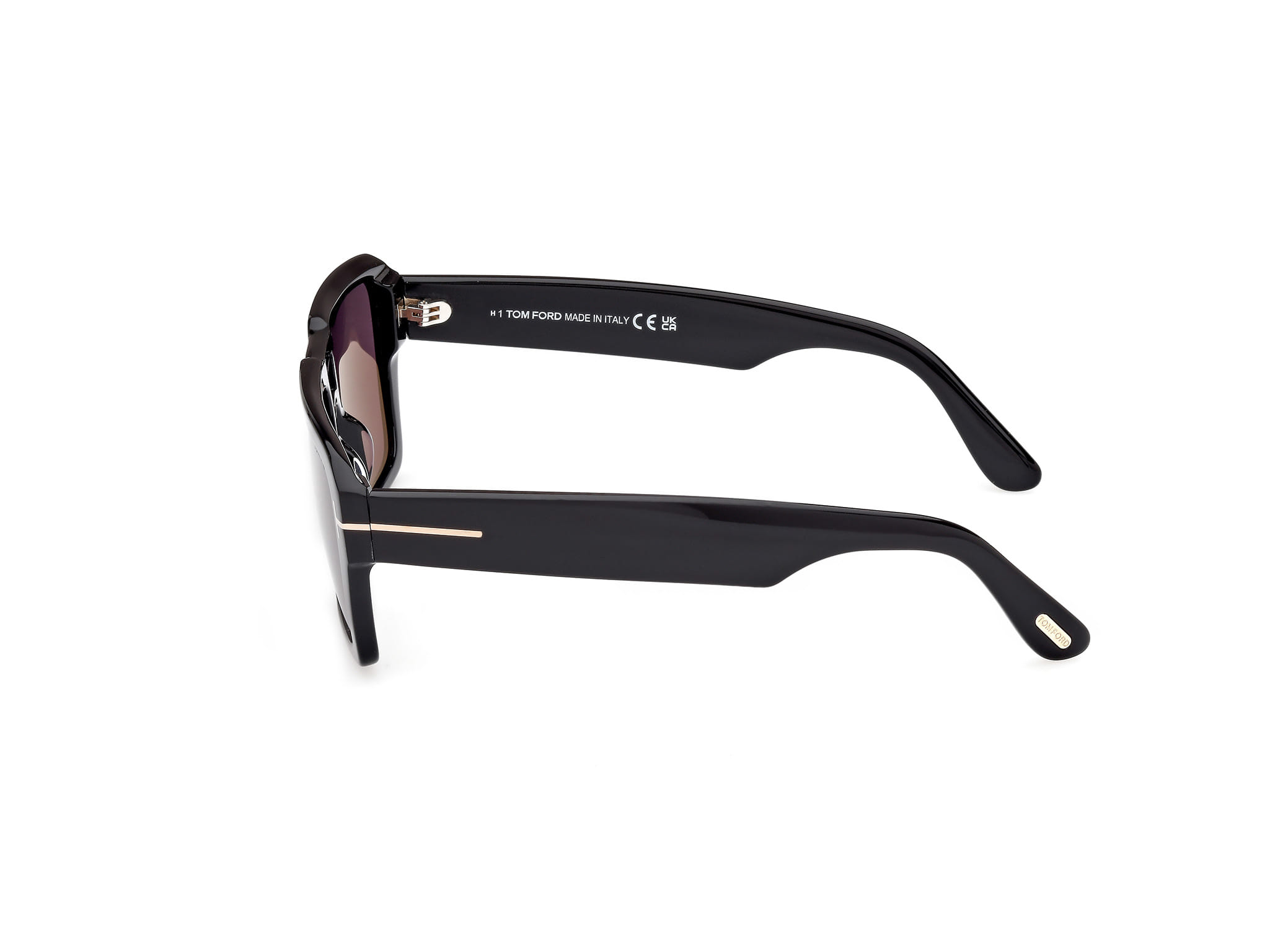 Tomford FT1153 Sunglass Black Male Full Shell Sunglass — view 3