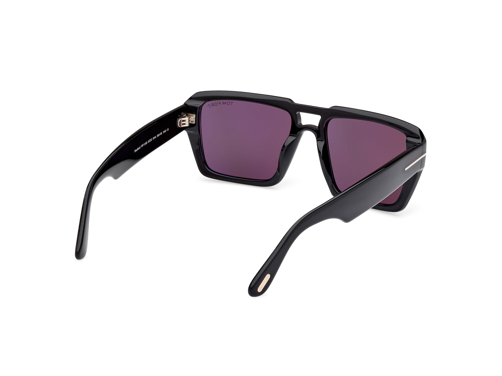 Tomford FT1153 Sunglass Black Male Full Shell Sunglass — view 6