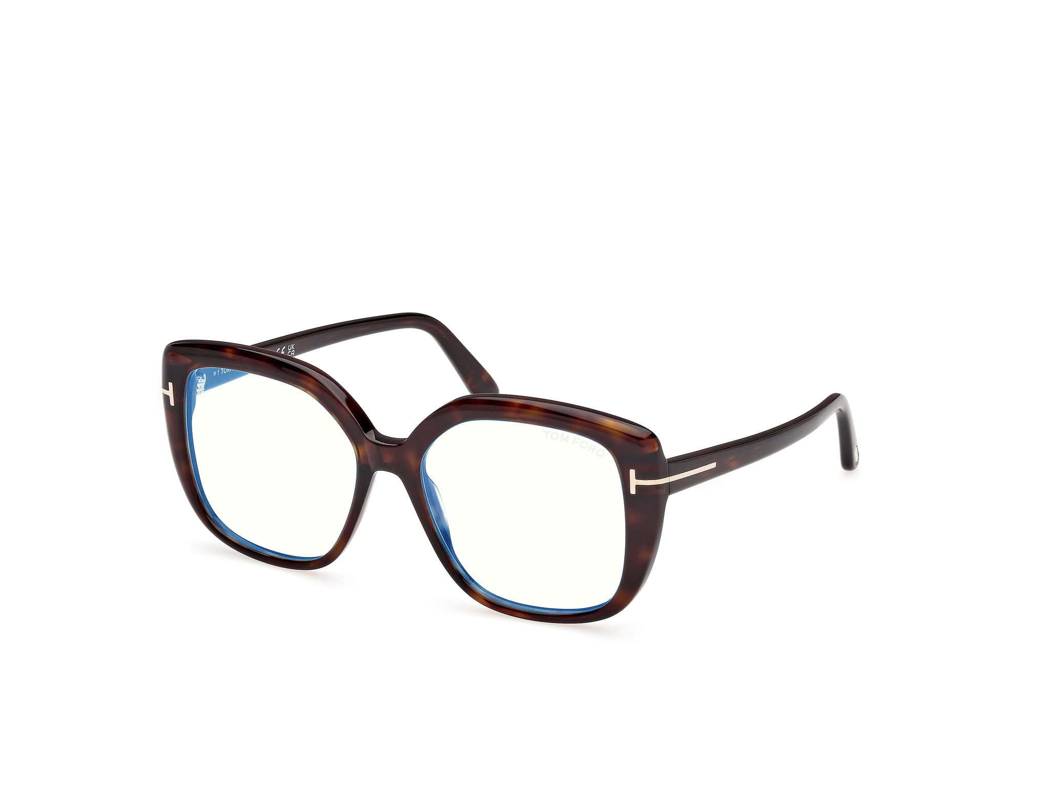 Tomford FT6043-B Frame Havana Female Full Shell — Havana frame
