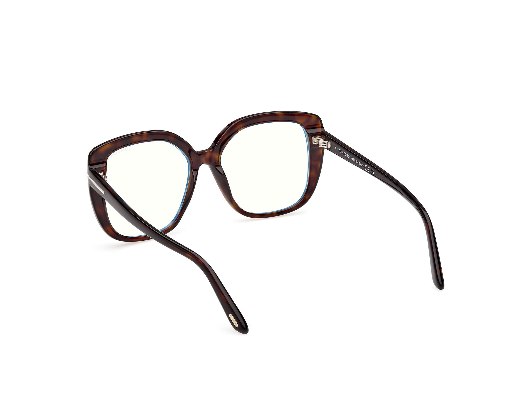 Tomford FT6043-B Frame Havana Female Full Shell Frame — Havana frame — view 3