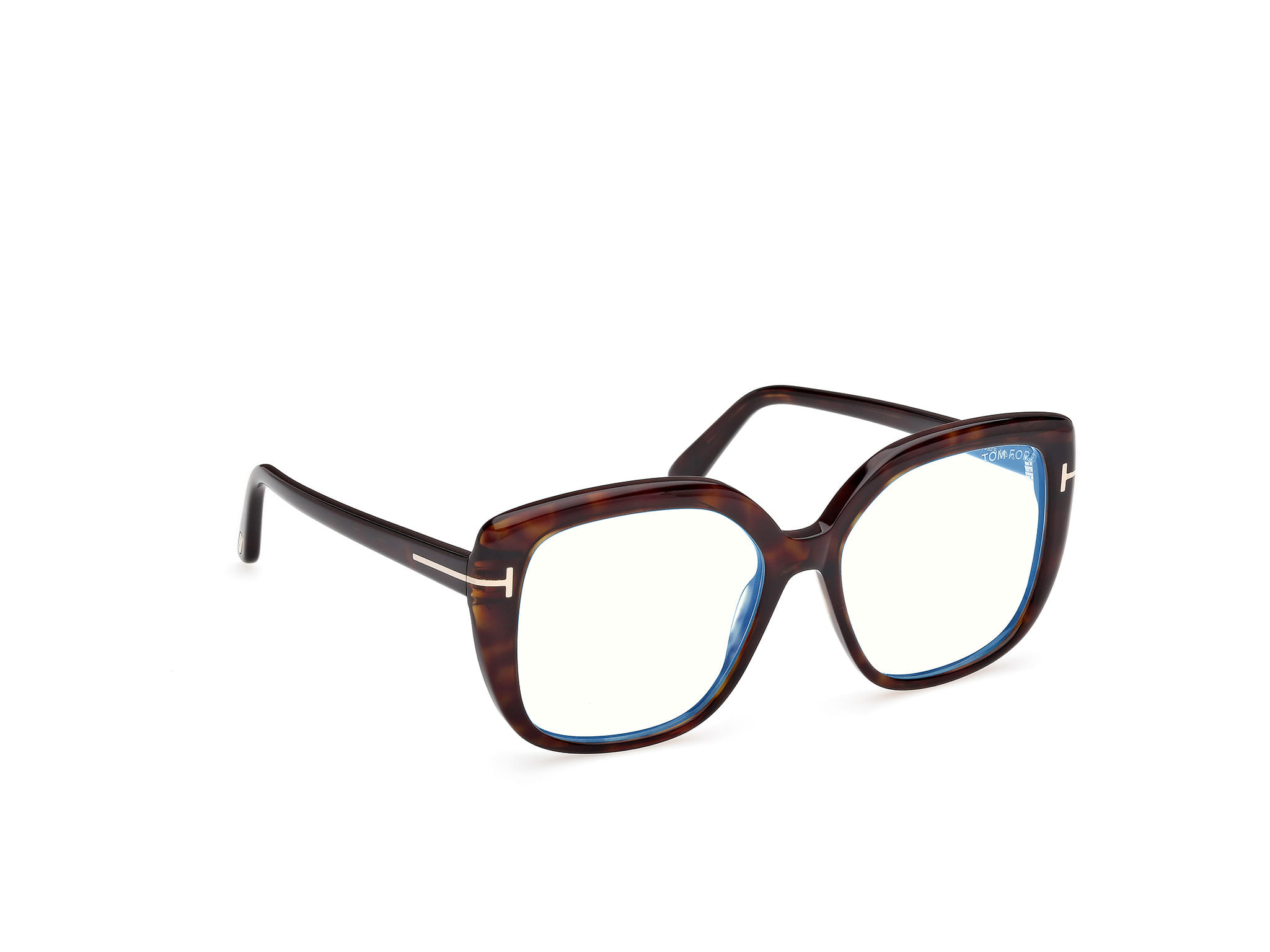 Tomford FT6043-B Frame Havana Female Full Shell Frame — Havana frame — view 7