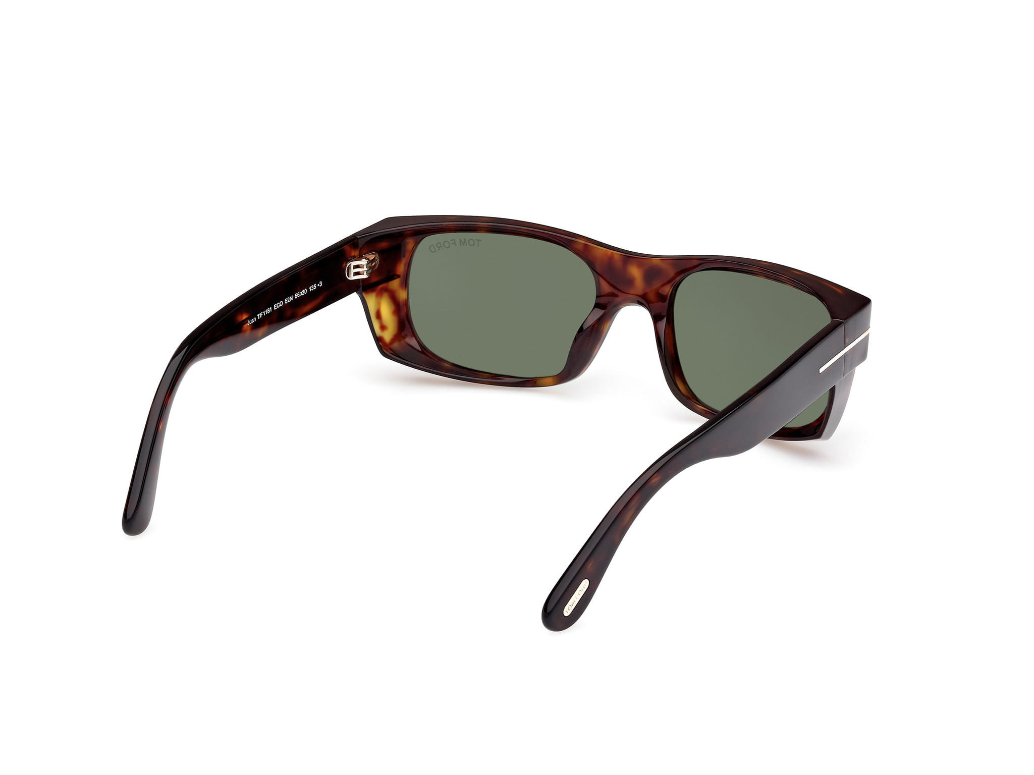 Tomford FT1181 Sunglass Havana Male Full Shell Sunglass — Havana frame — view 5