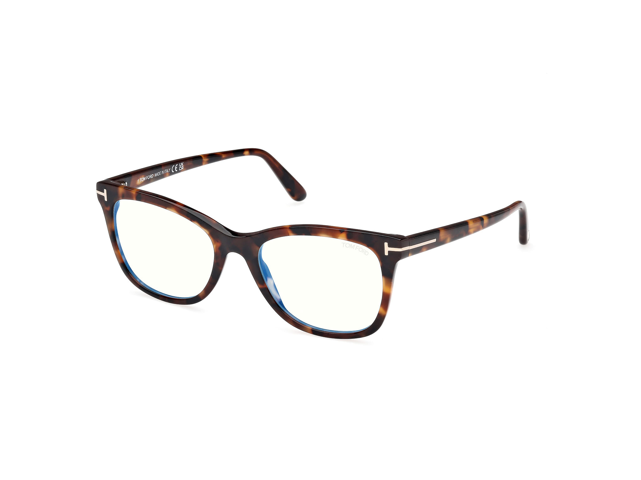 Tomford FT5986-B Frame Havana Male Full Shell — Havana frame