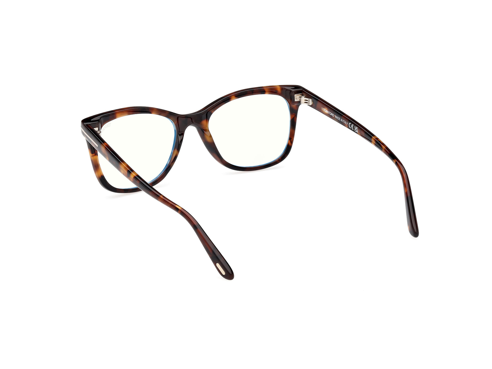 Tomford FT5986-B Frame Havana Male Full Shell Frame — Havana frame — view 3