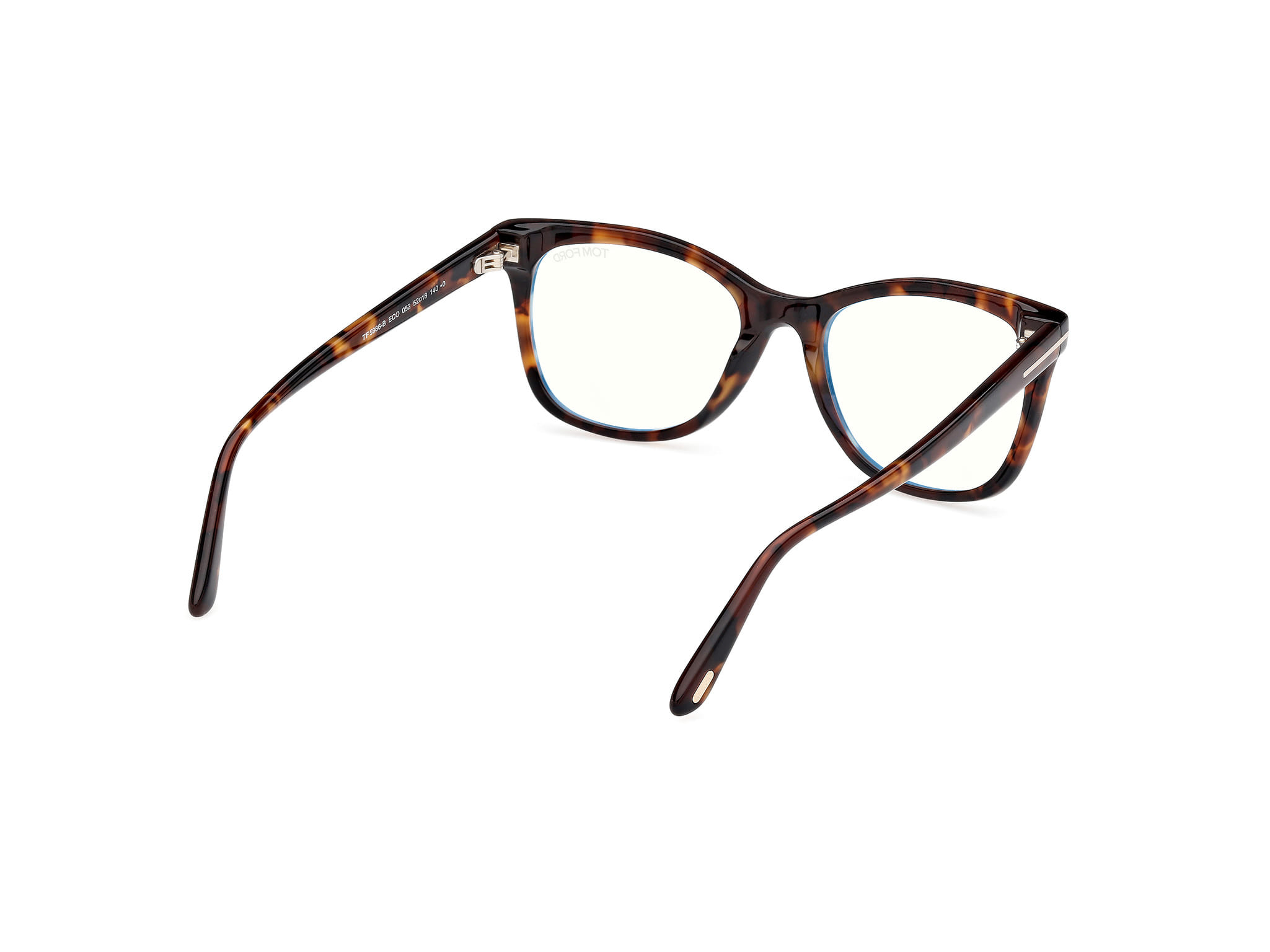 Tomford FT5986-B Frame Havana Male Full Shell Frame — Havana frame — view 5