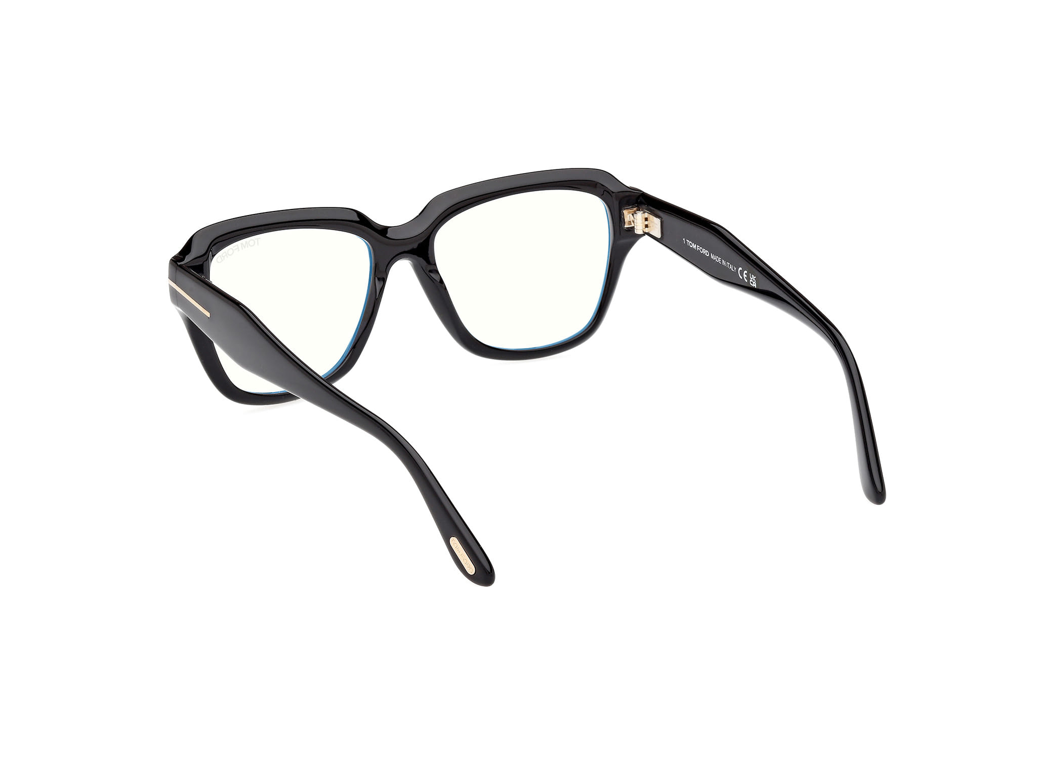 Tomford FT5988-B Frame Black Male Full Shell Frame — Black frame — view 3