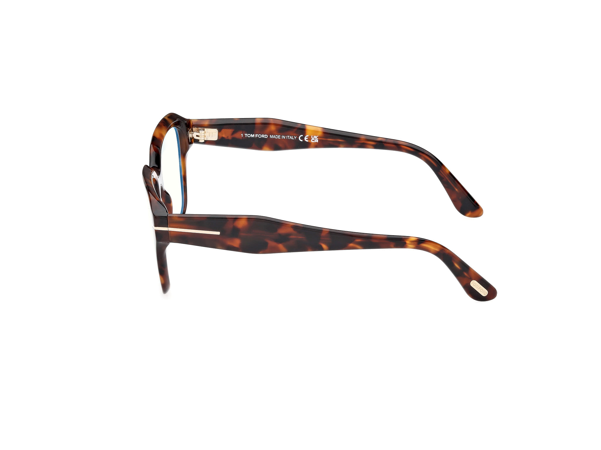 Tomford FT5988-B Frame Havana Male Full Shell Frame — Havana frame — view 2
