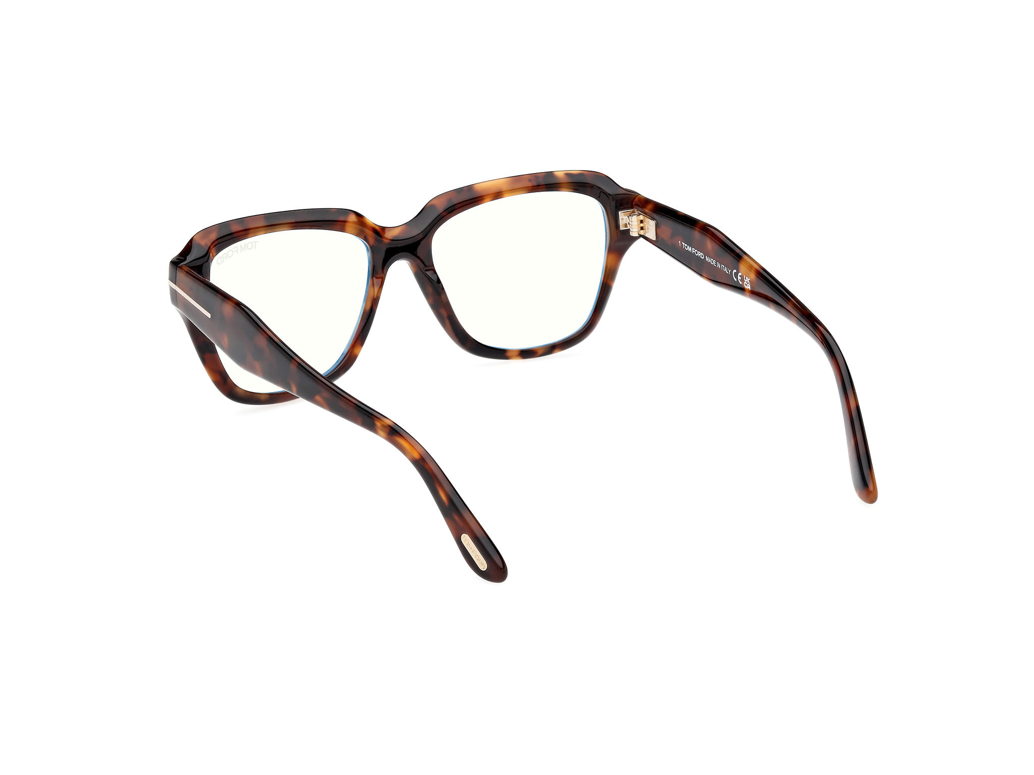 Tomford FT5988-B Frame Havana Male Full Shell Frame — Havana frame — view 3