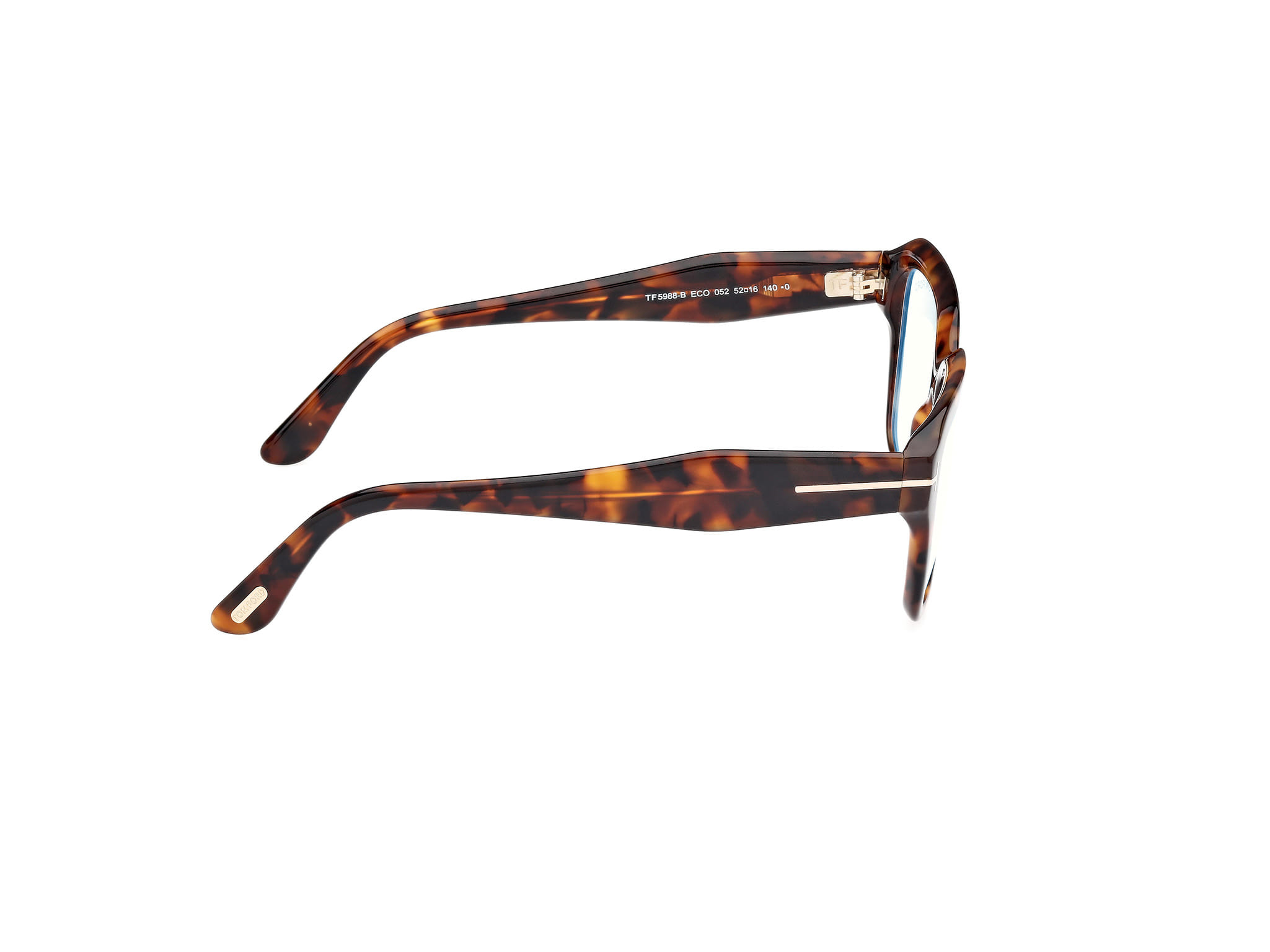 Tomford FT5988-B Frame Havana Male Full Shell Frame — Havana frame — view 6