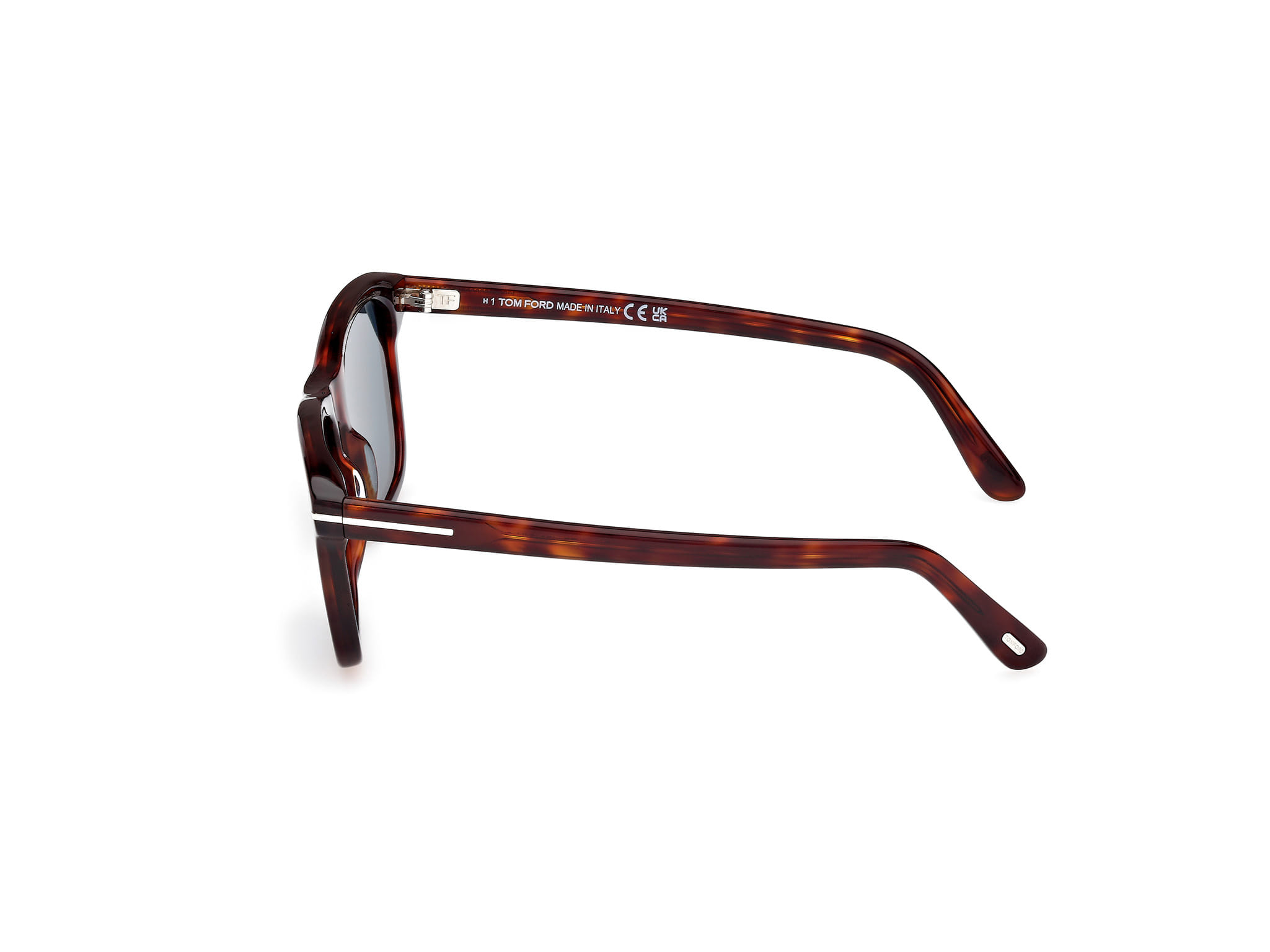 Tomford FT1179 Sunglass Havana Male Full Shell Sunglass — Havana frame — view 2