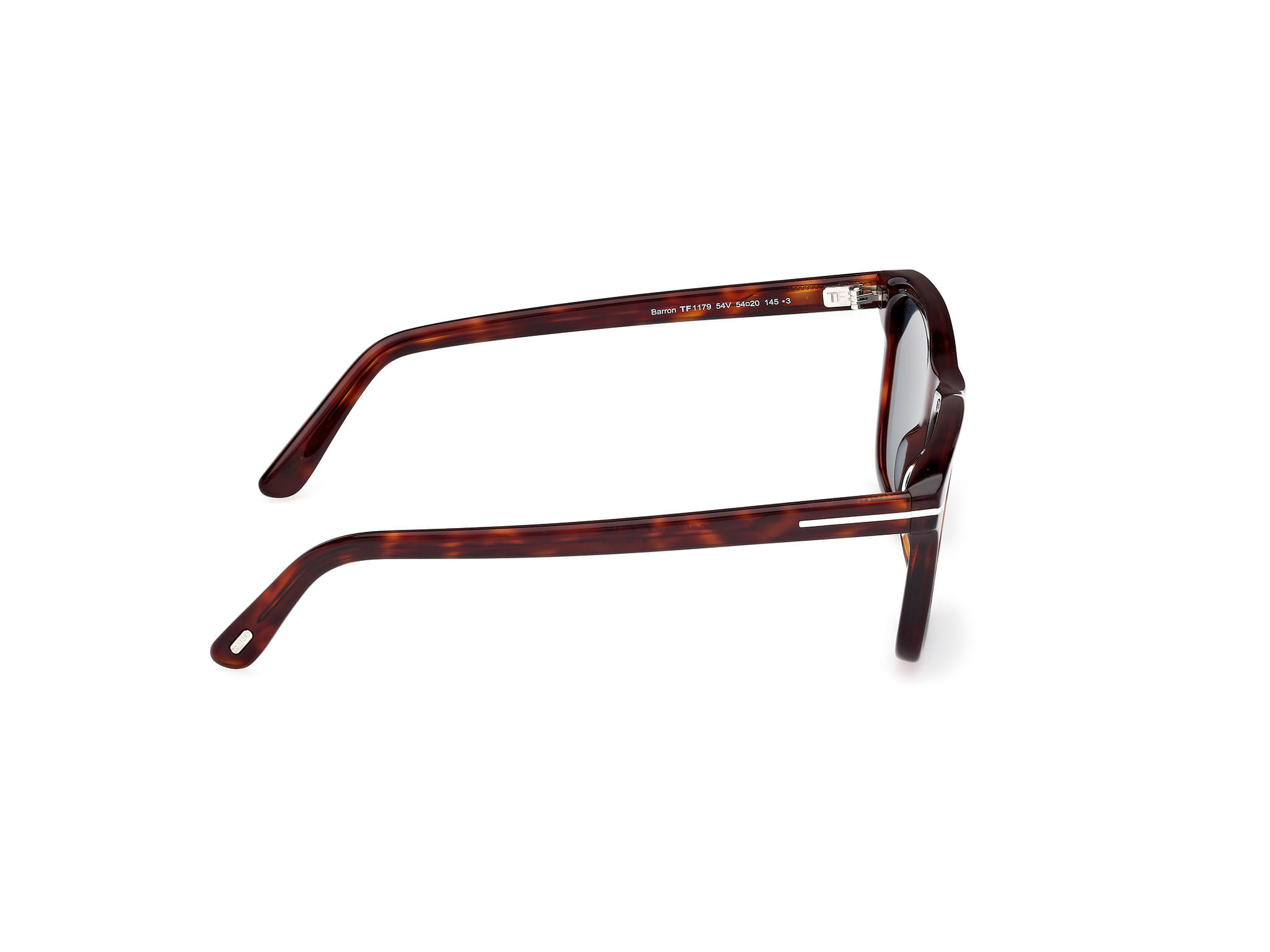 Tomford FT1179 Sunglass Havana Male Full Shell Sunglass — Havana frame — view 6