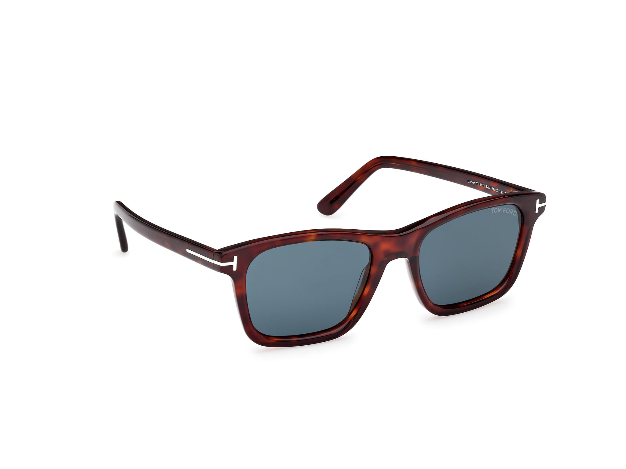 Tomford FT1179 Sunglass Havana Male Full Shell Sunglass — Havana frame — view 7