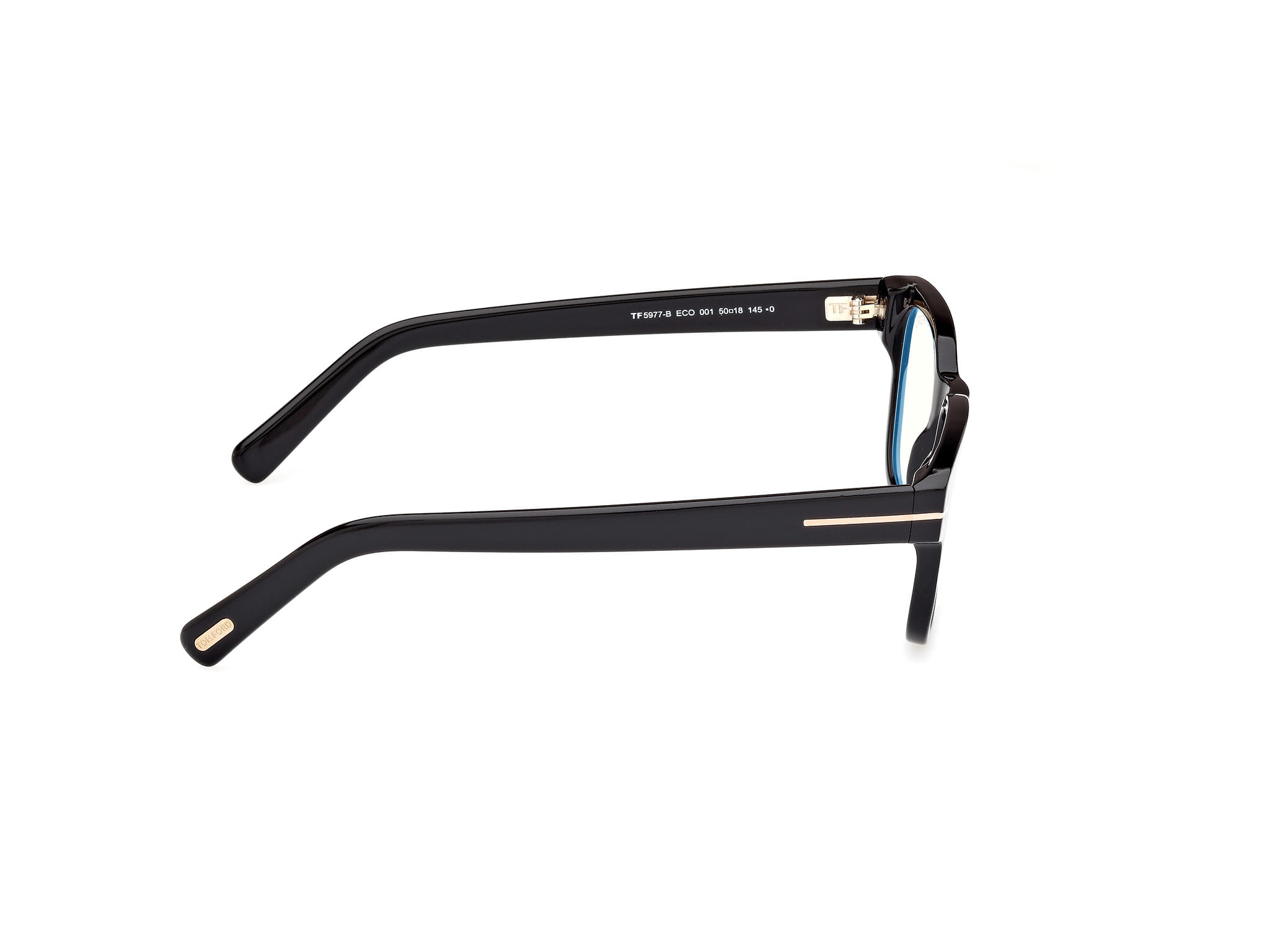 Tomford FT5977-B Frame Black Male Full Shell Frame — Black frame — view 6