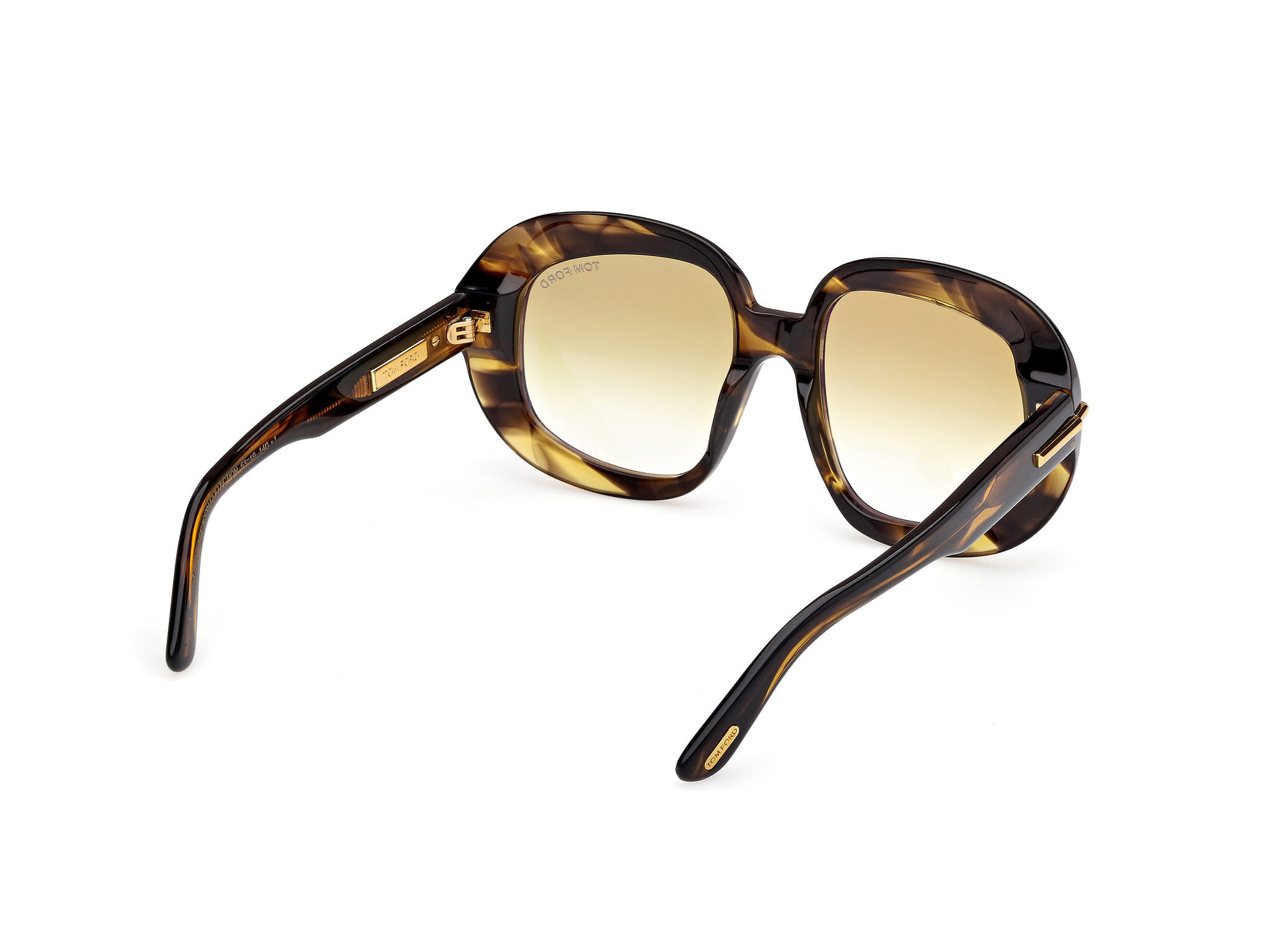 Tomford FT1237 Sunglass Havana Female Full Shell Sunglass — view 5