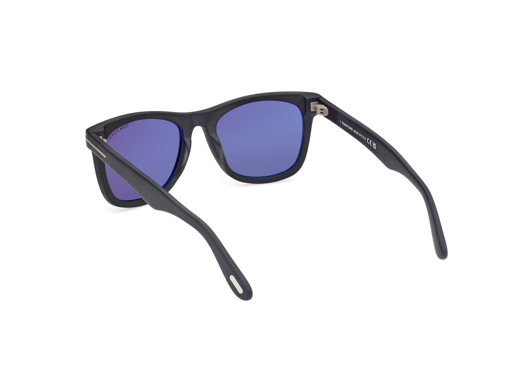 Tomford FT1099 Sunglass Matt Black Male Full Shell Sunglass — Matt Black frame — view 3