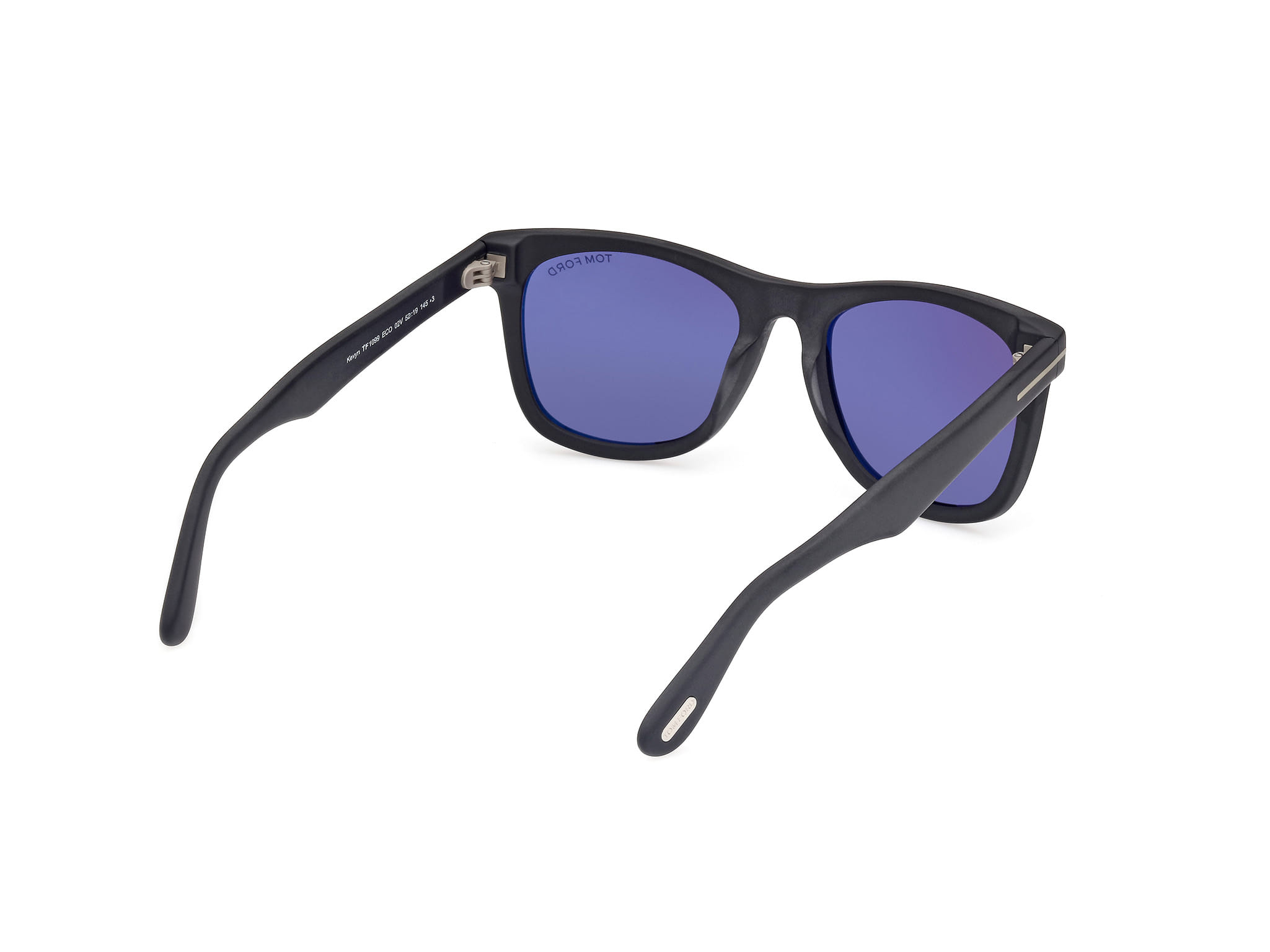 Tomford FT1099 Sunglass Matt Black Male Full Shell Sunglass — Matt Black frame — view 5