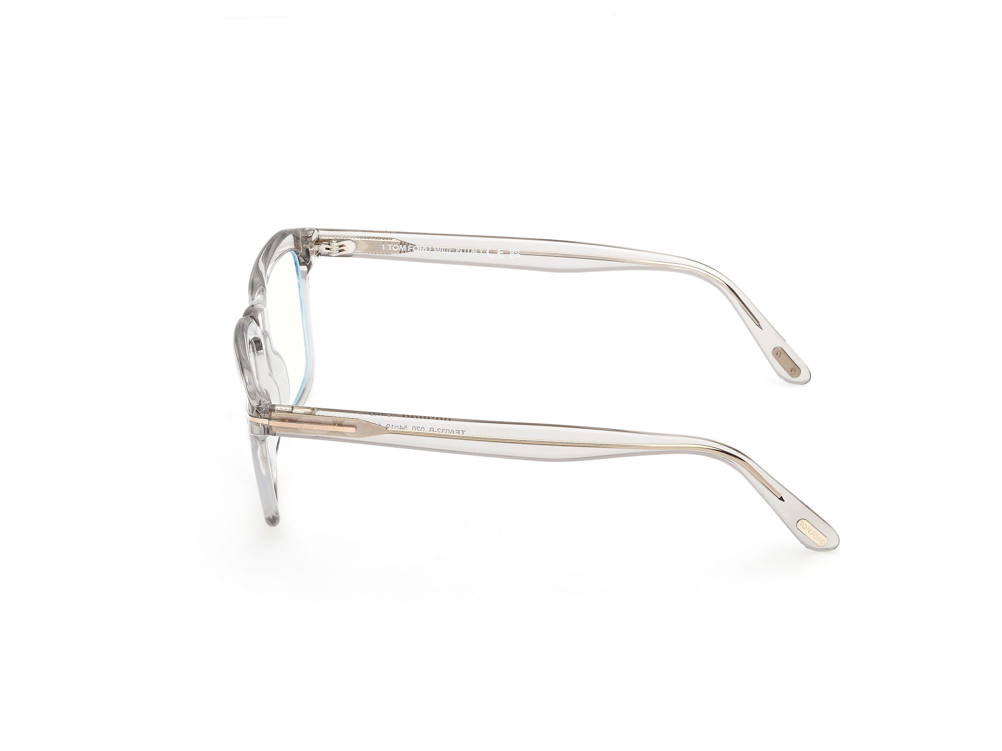 Tomford FT6032-B Frame Transparent Male Full Shell Frame — Transparent frame — view 2