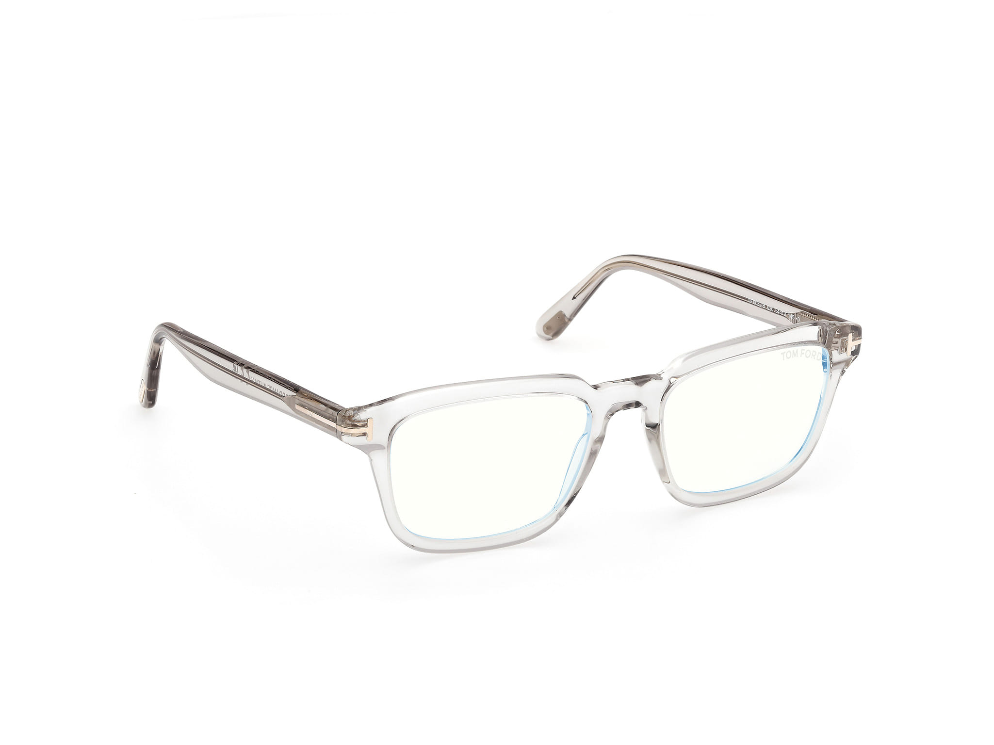 Tomford FT6032-B Frame Transparent Male Full Shell Frame — Transparent frame — view 7