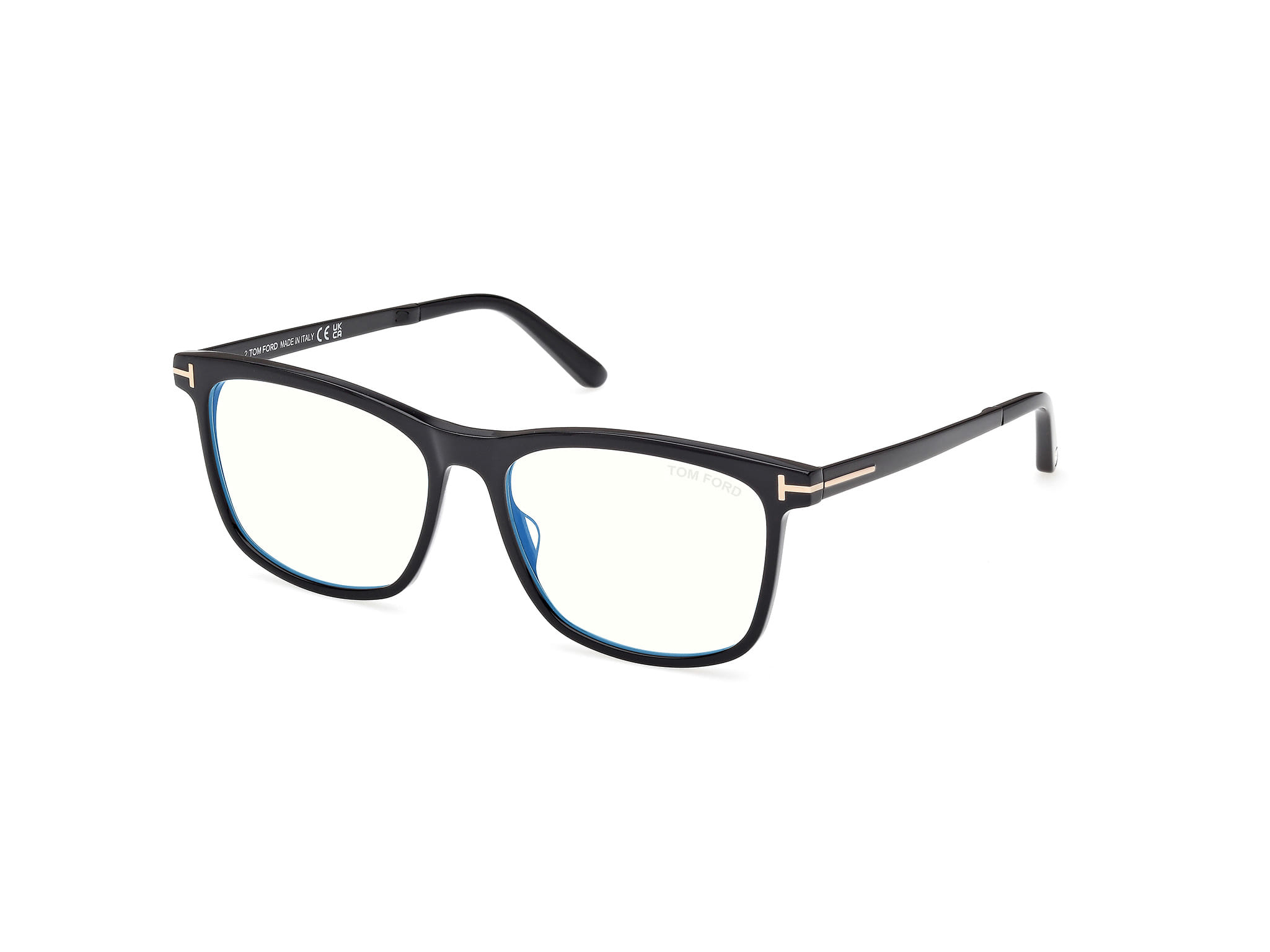 Tomford FT 6038-B Frame Black Male Full Metal — Black frame