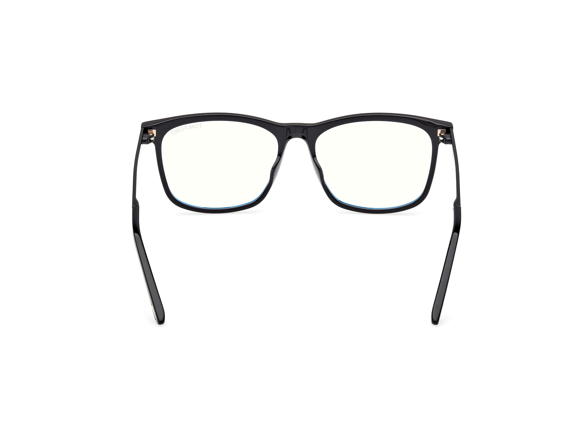 Tomford FT 6038-B Frame Black Male Full Metal Frame — Black frame — view 4