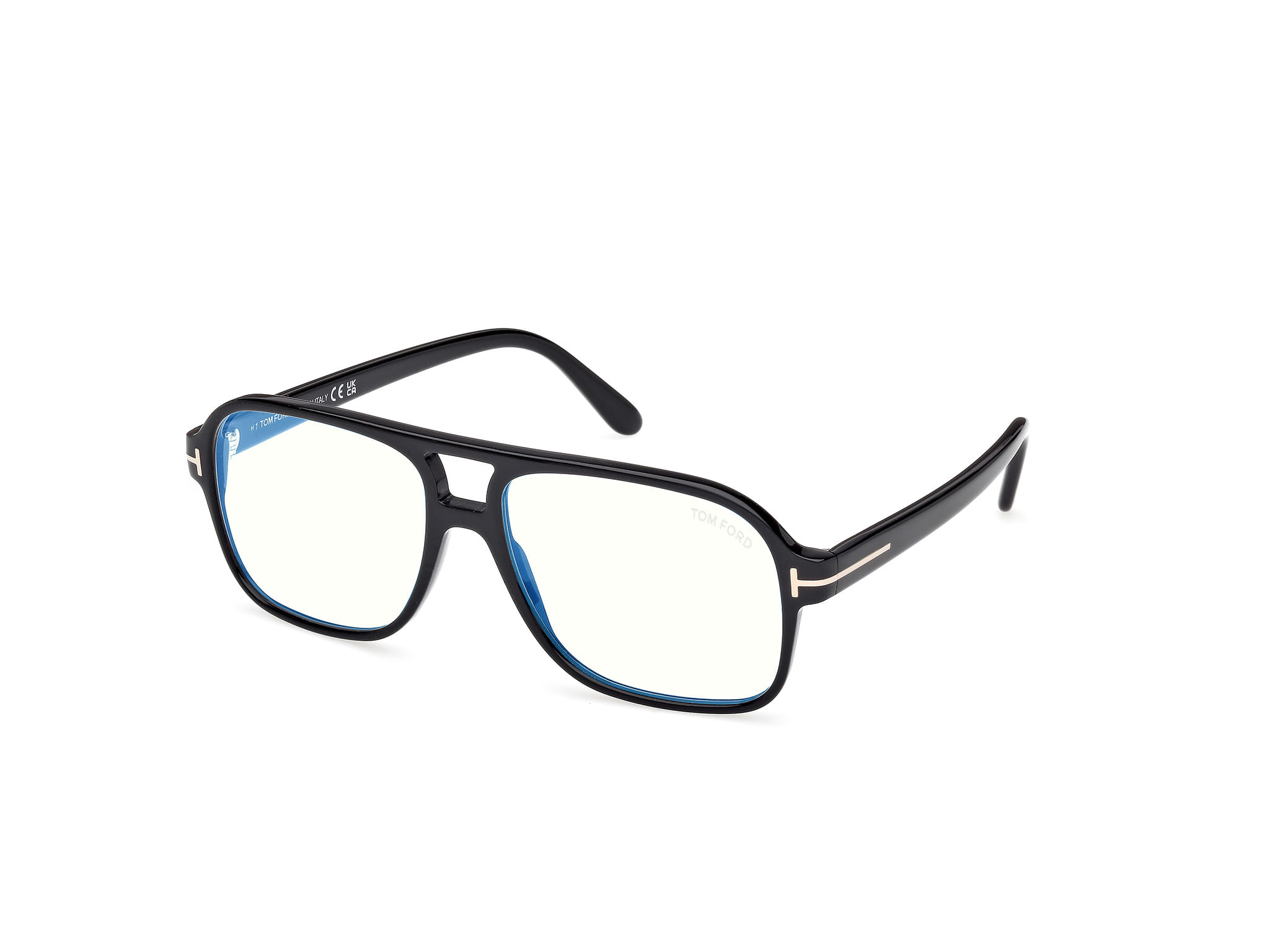 Tomford FT6058-B Frame Black Male Full Shell — Black frame