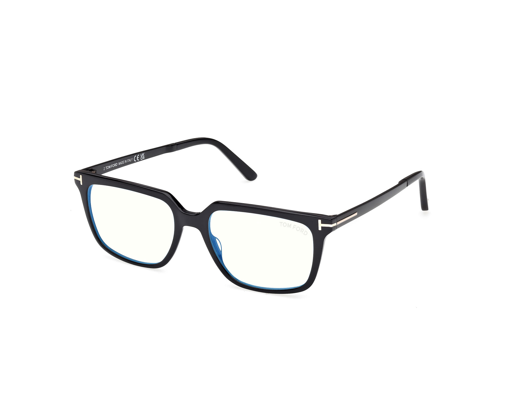 Tomford FT6039-B Frame Black Male Full Metal — Black frame